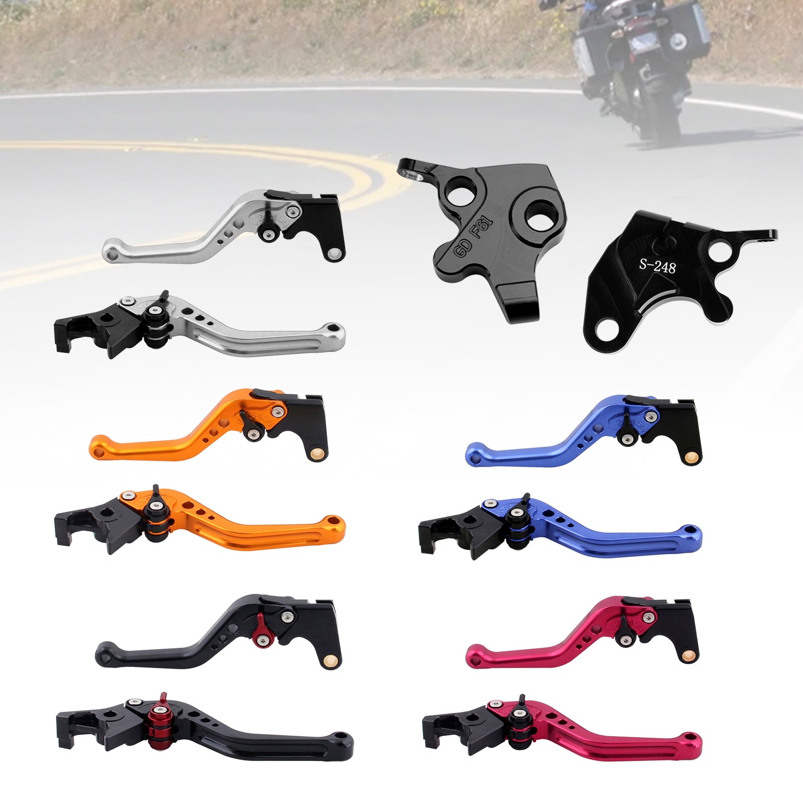 2008-2011 YAMAHA YZF R125 NEW Short Clutch Brake Lever