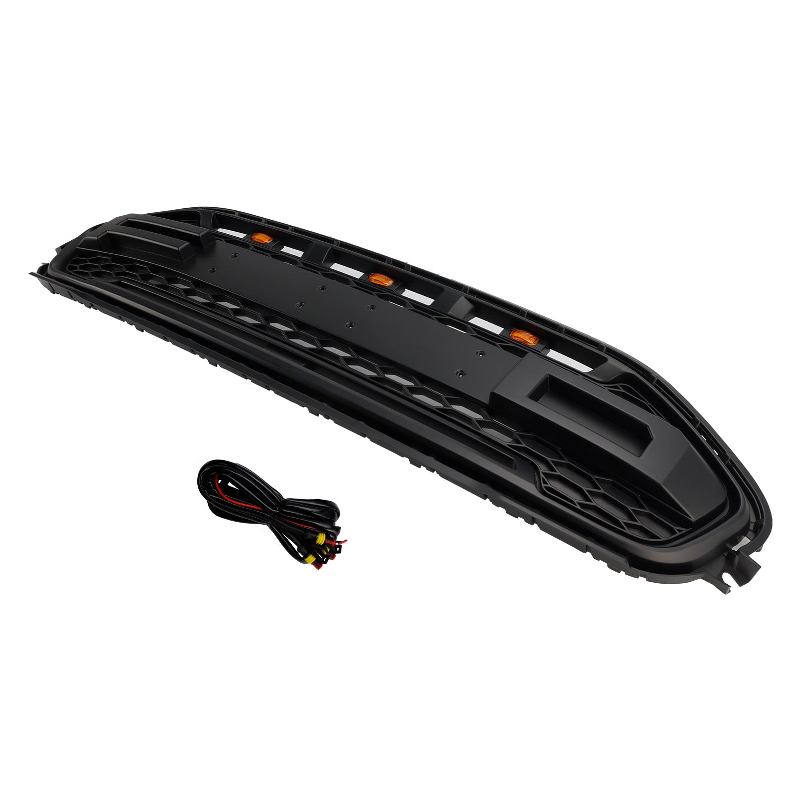 2019-2023 Ford Transit Connect W/LED Black Front Bumper Grill Grille