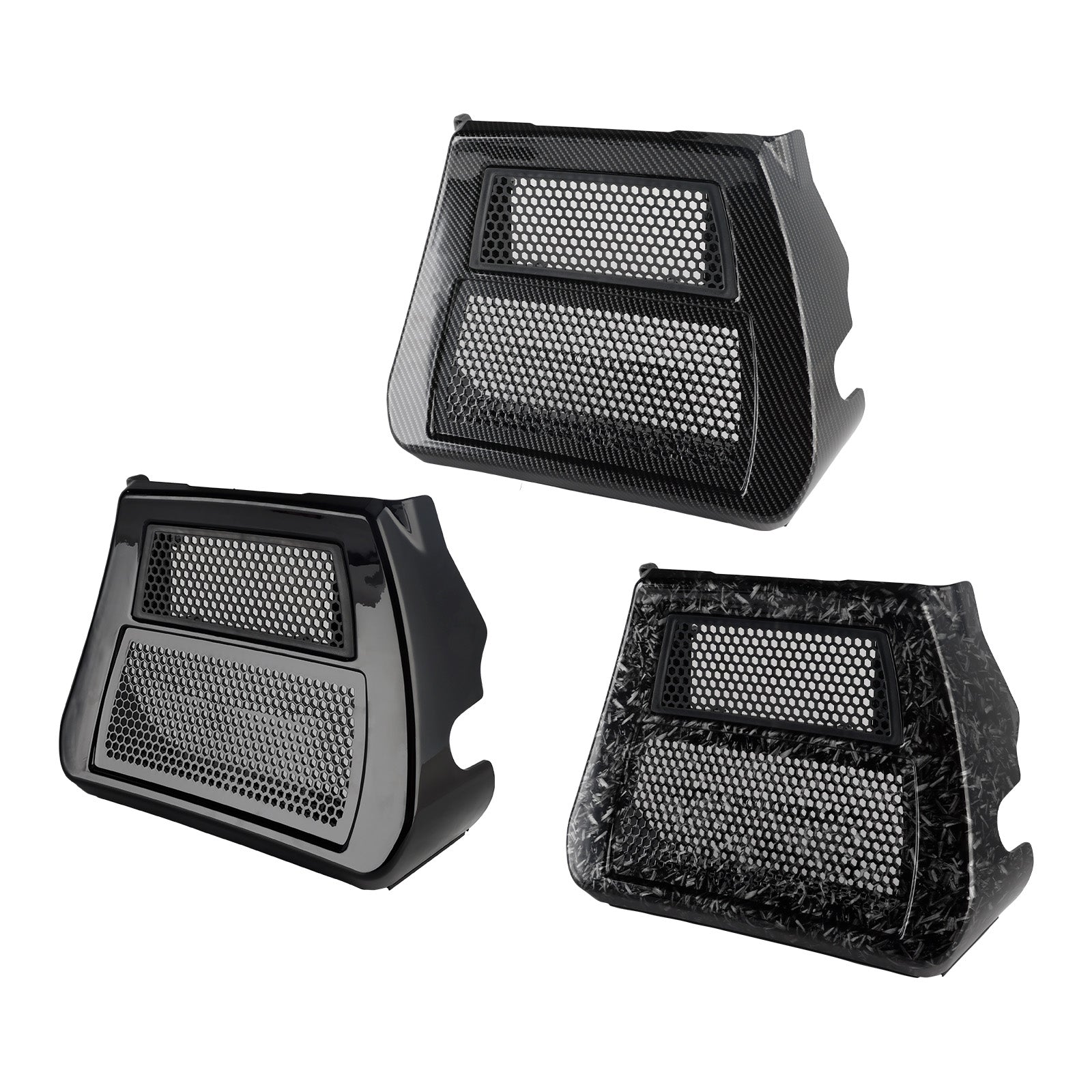 Lower Chin Spoilers Radiator Guard Cover For CVO Street Glide FLHXSE 2023-2025