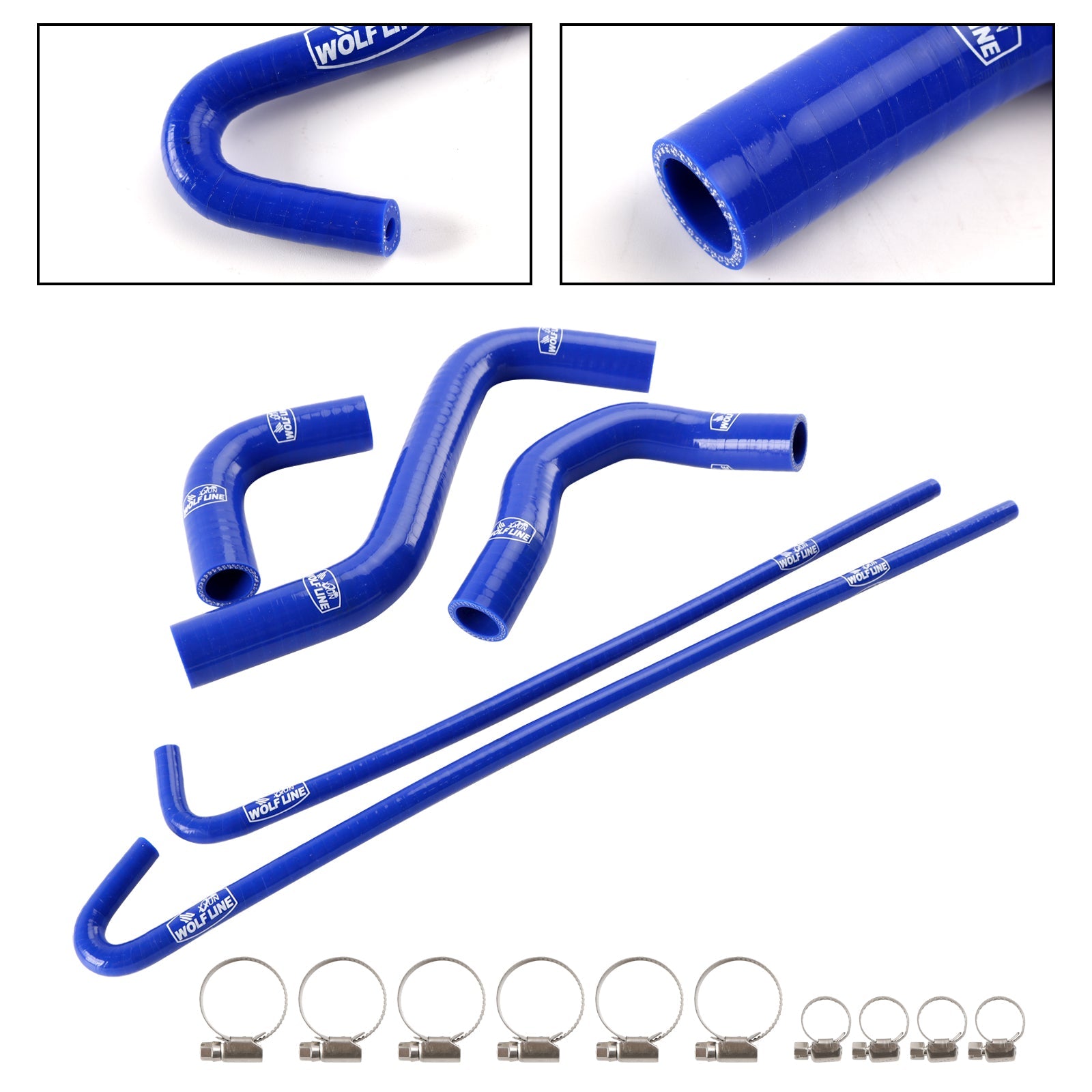 Silicone Radiator coolant Hose kit For Kawasaki Z900 Z900RS 2017-2025