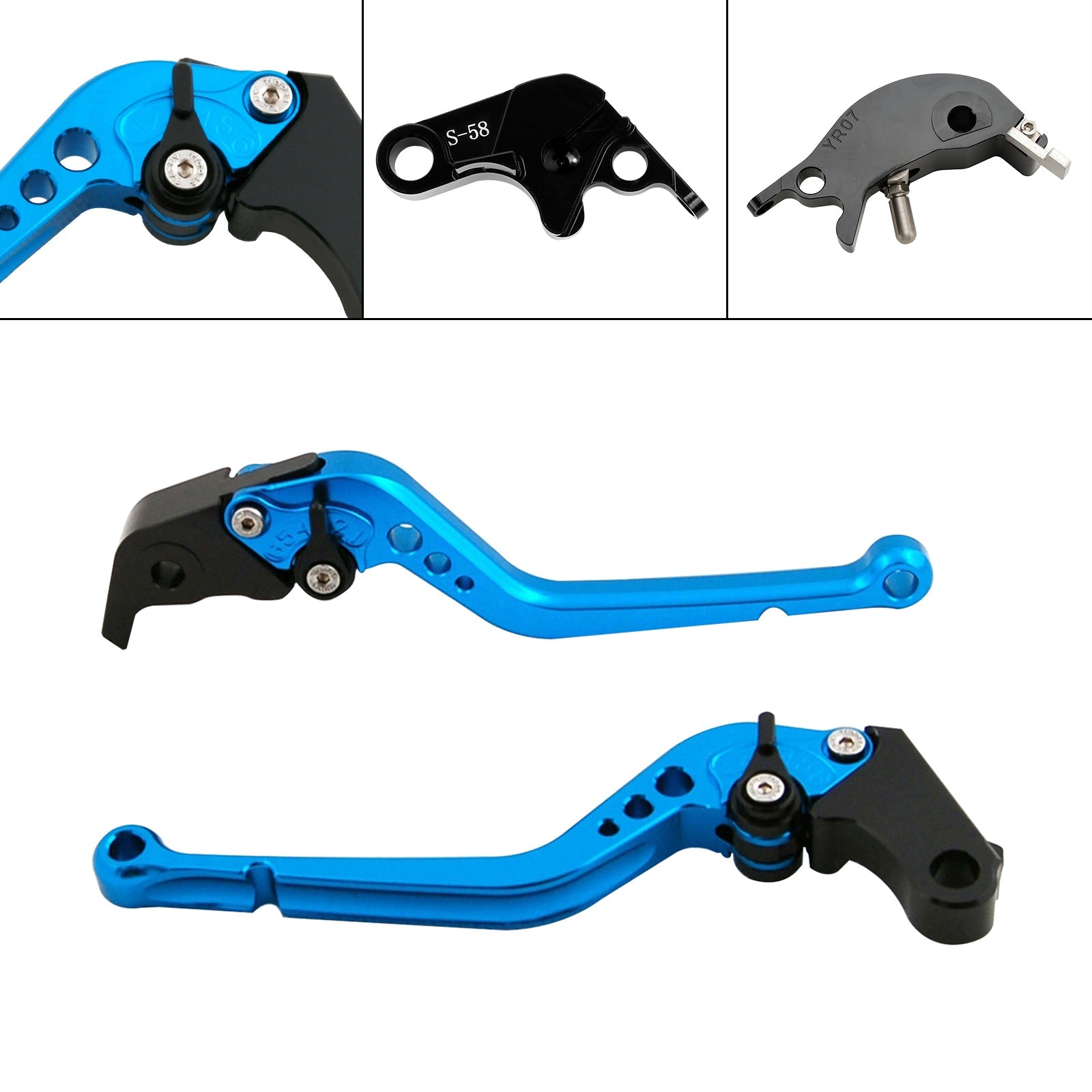 Long Clutch Brake Lever fit for YAMAHA YZF R7 MT-10/SP FZ-10/SP 2022-23