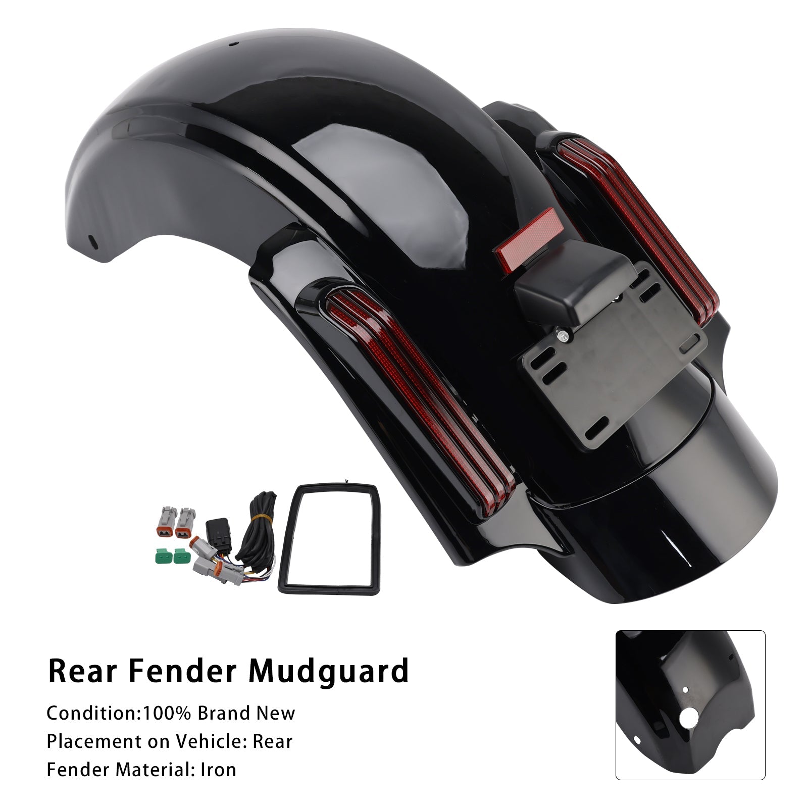 2024-2025 Harley Touring Road Glide FLTRX Rear Fender System