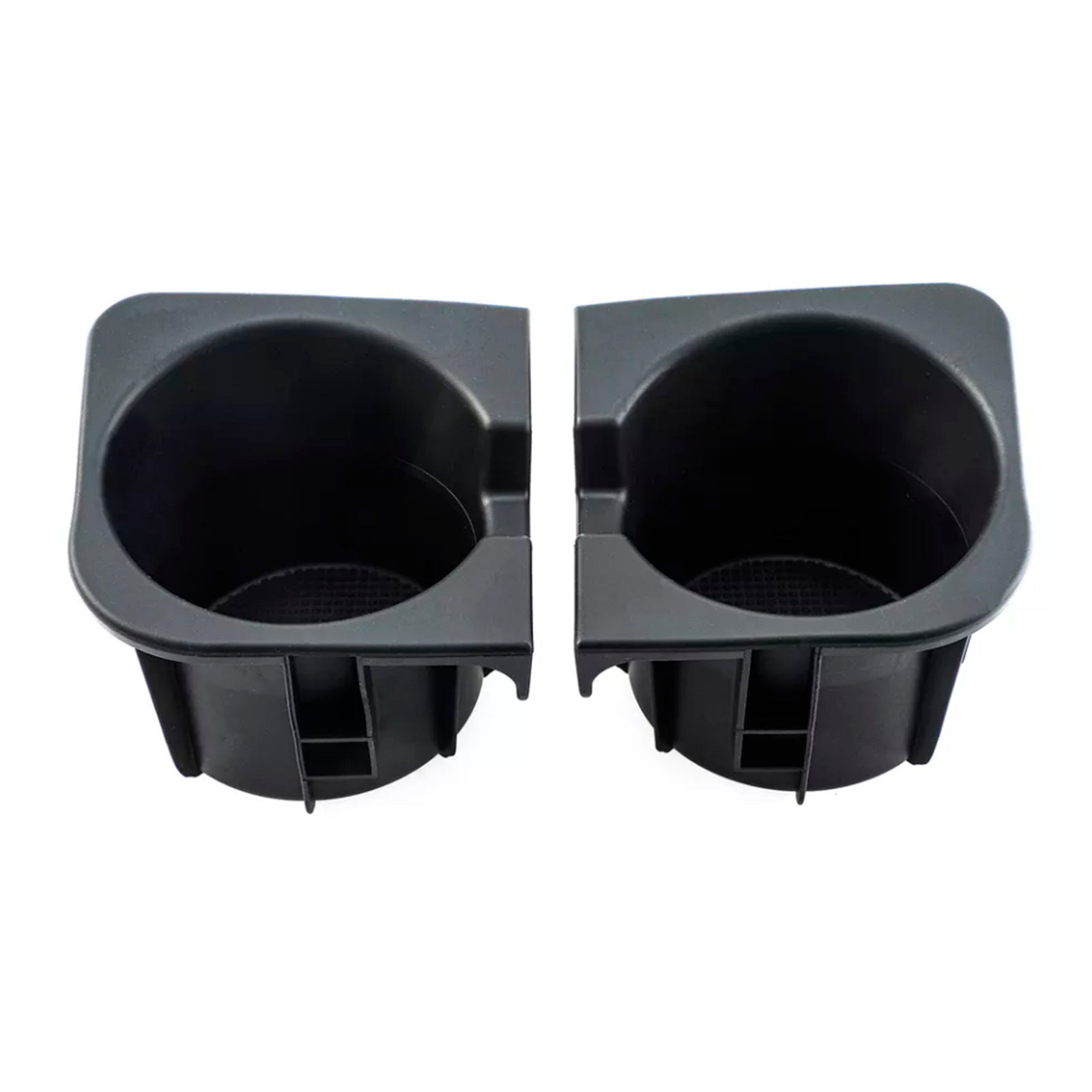2005-2017 Toyota Tacoma 2PCS Right+Left Black Center Console Cup Holder Insert