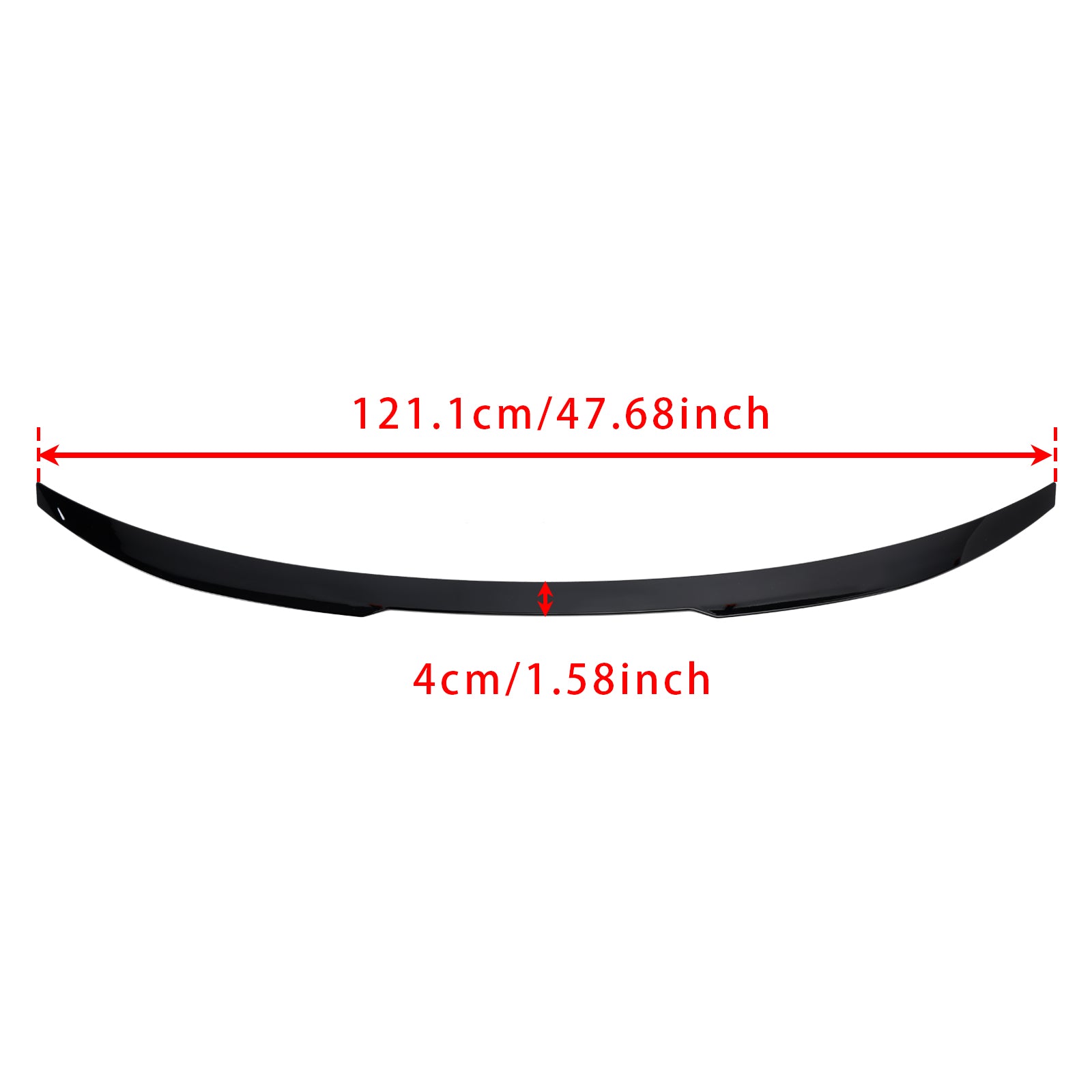 2020-ON BMW 4 Series G82 M4 Coupe Model Gloss Black Rear Boot Spoiler