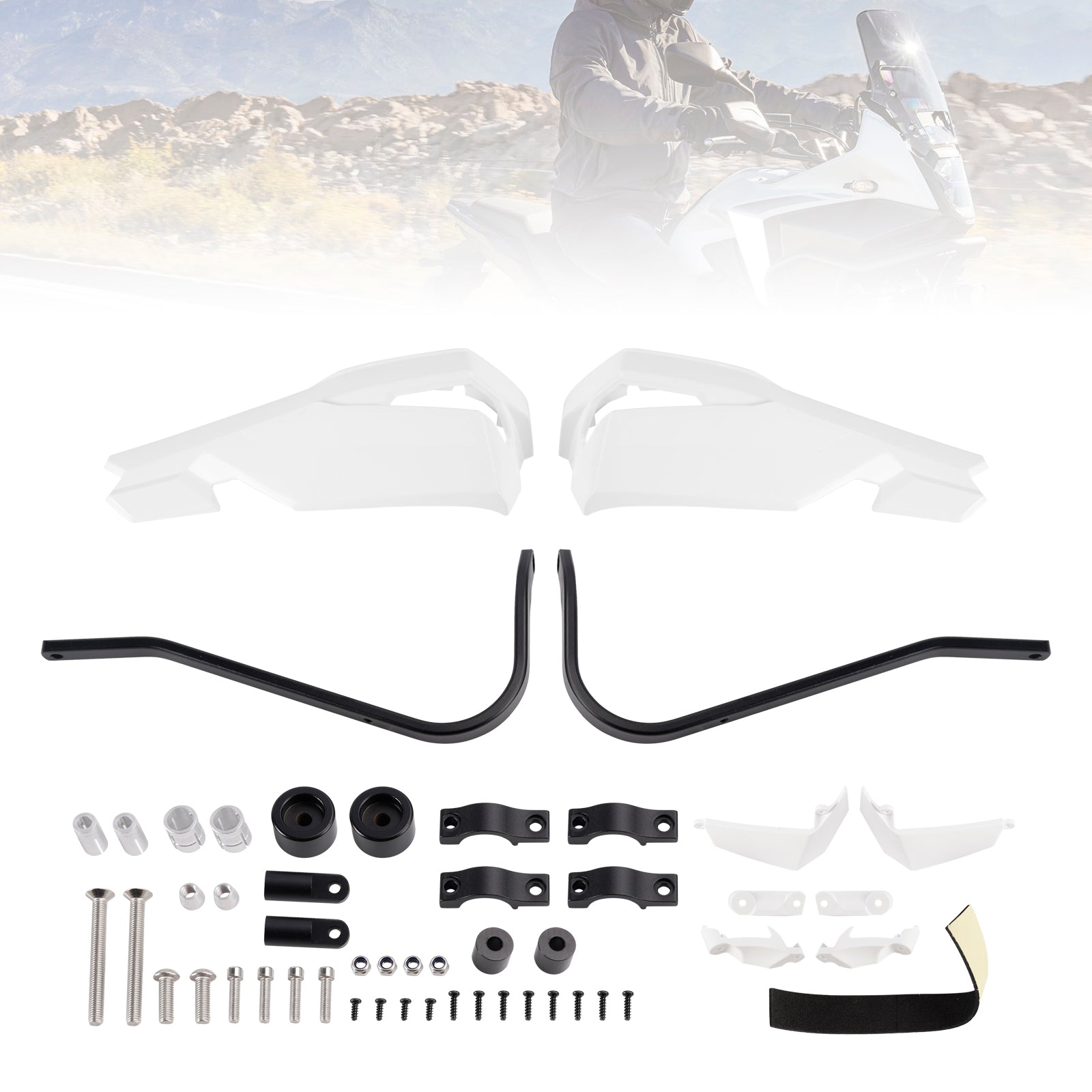 혼다 NX400 NX500 2024- CB500X 2019-23 CB400X 2020-2023용 핸드가드 보호대