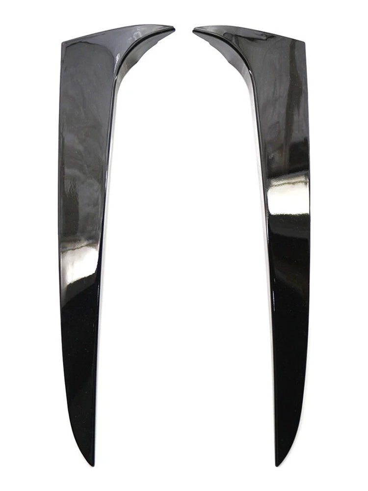 2011-2017 BMW X3 F25 Gloss Black Pair Rear Window Side Wing Spoiler