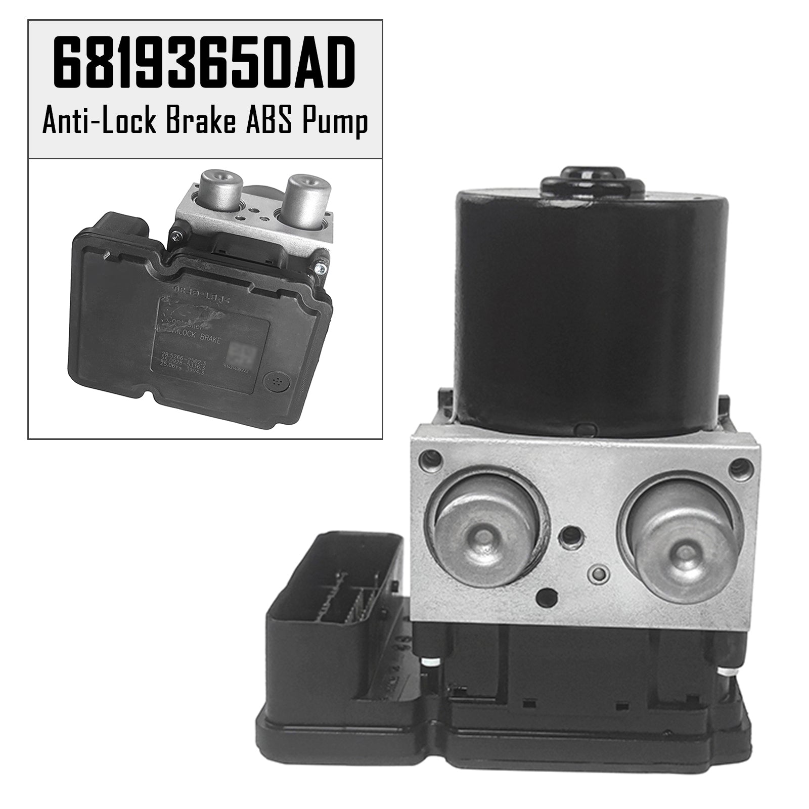 2014-2016 Dodge Ram 1500 Pickup Anti-Lock Brake ABS Pump 68193650AD