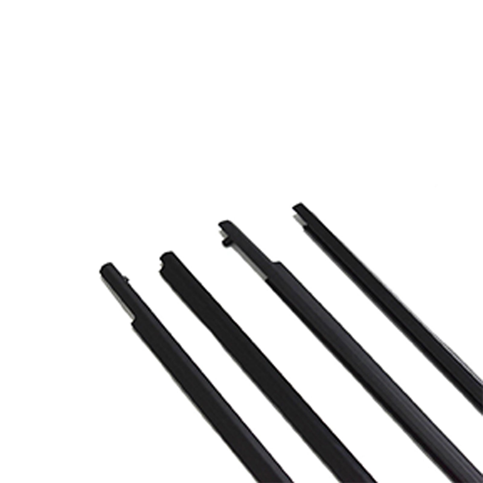 2008-2010 Toyota Highlander 4Pcs Weatherstrip Window Moulding Trim Seal Belt