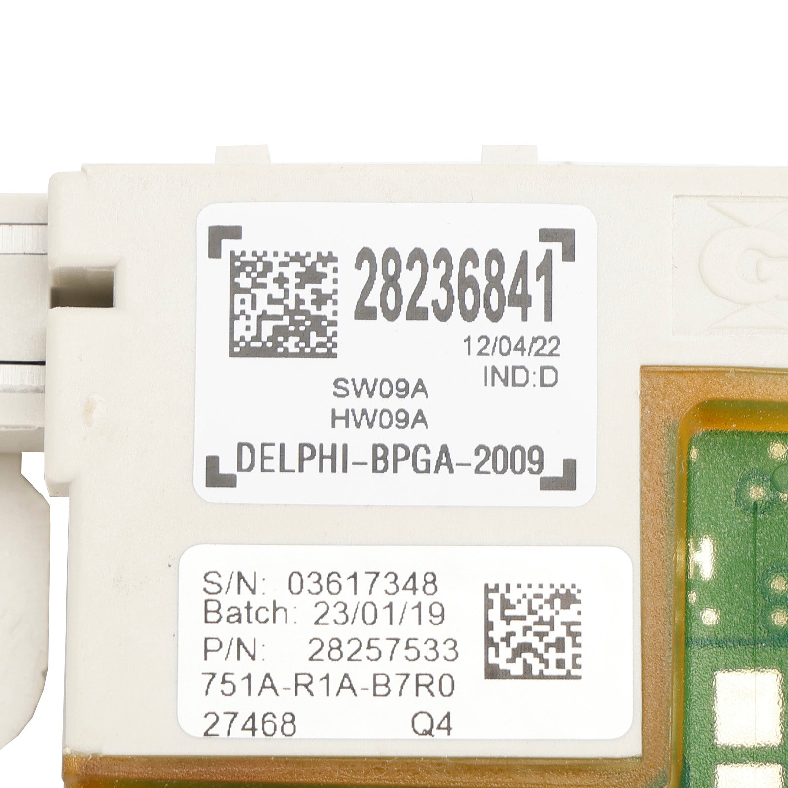 푸조 5008 2009-2017 1.6 2.0 HDI 퓨즈 박스 전압 모듈 28236841