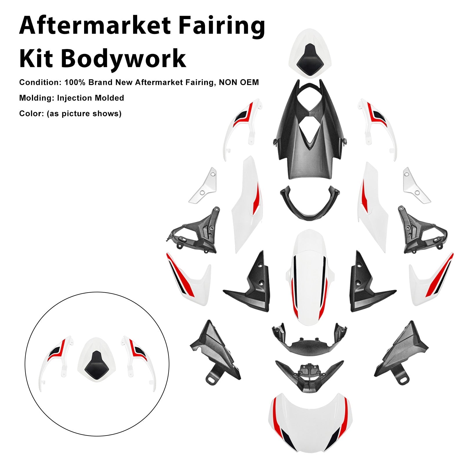 2020-2022 for Street Triple 765 R/RS Injection Bodywork Fairing Kit