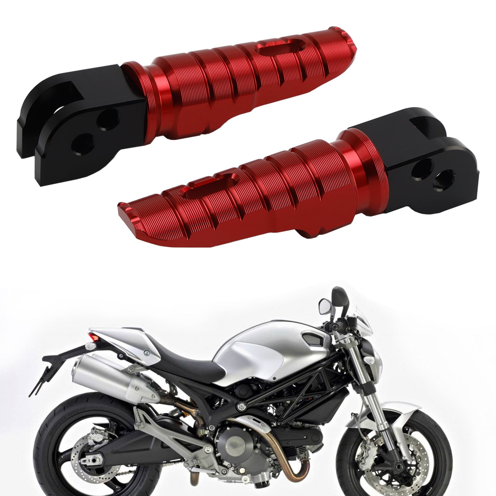DUCATI 696 08-14 796 11-14 M1100 09-13 일반용 조수석 뒷발판 발 페그