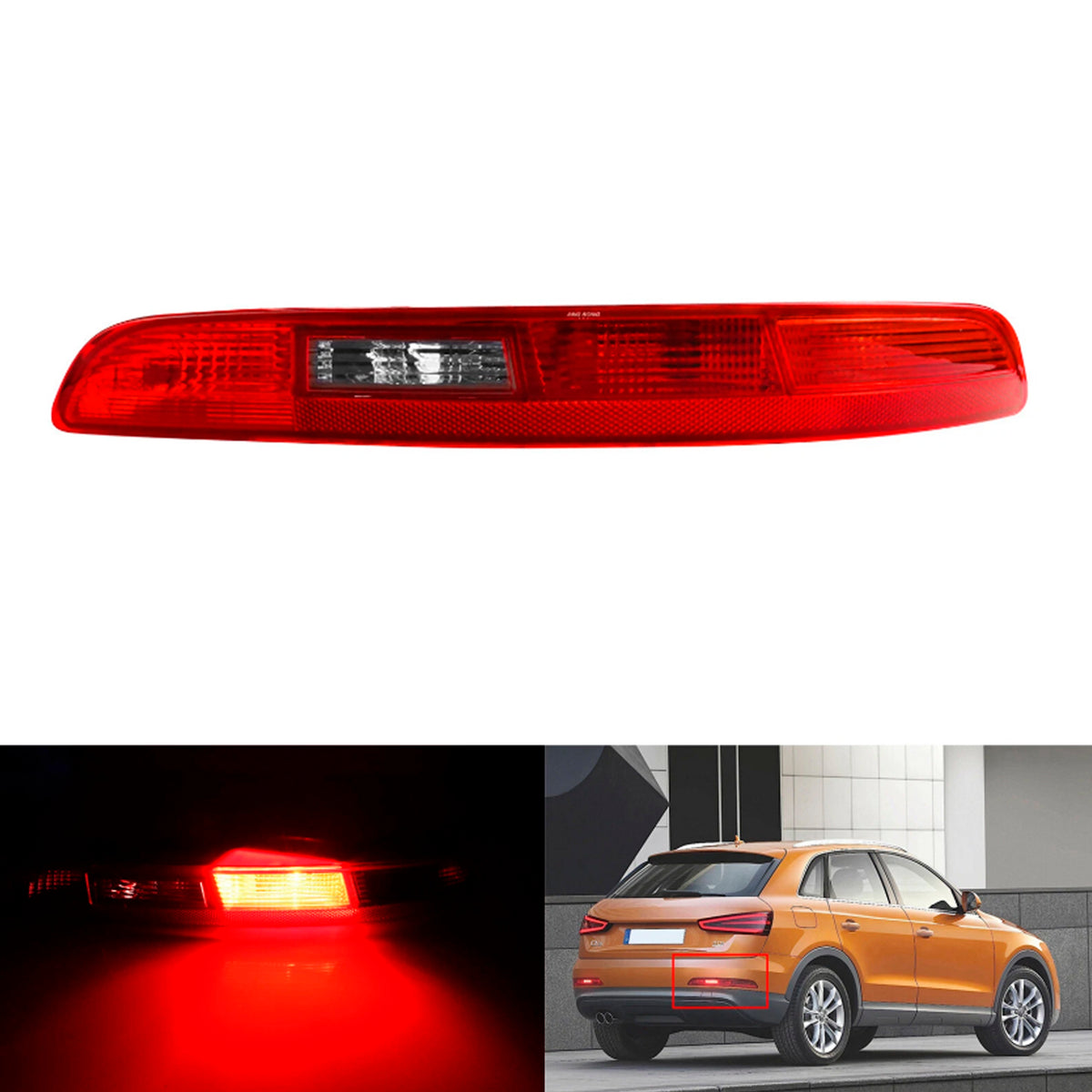 2012-2015 Audi Q3 Right Rear Bumper Light Tail Stop Brake Lamp 8UD945096