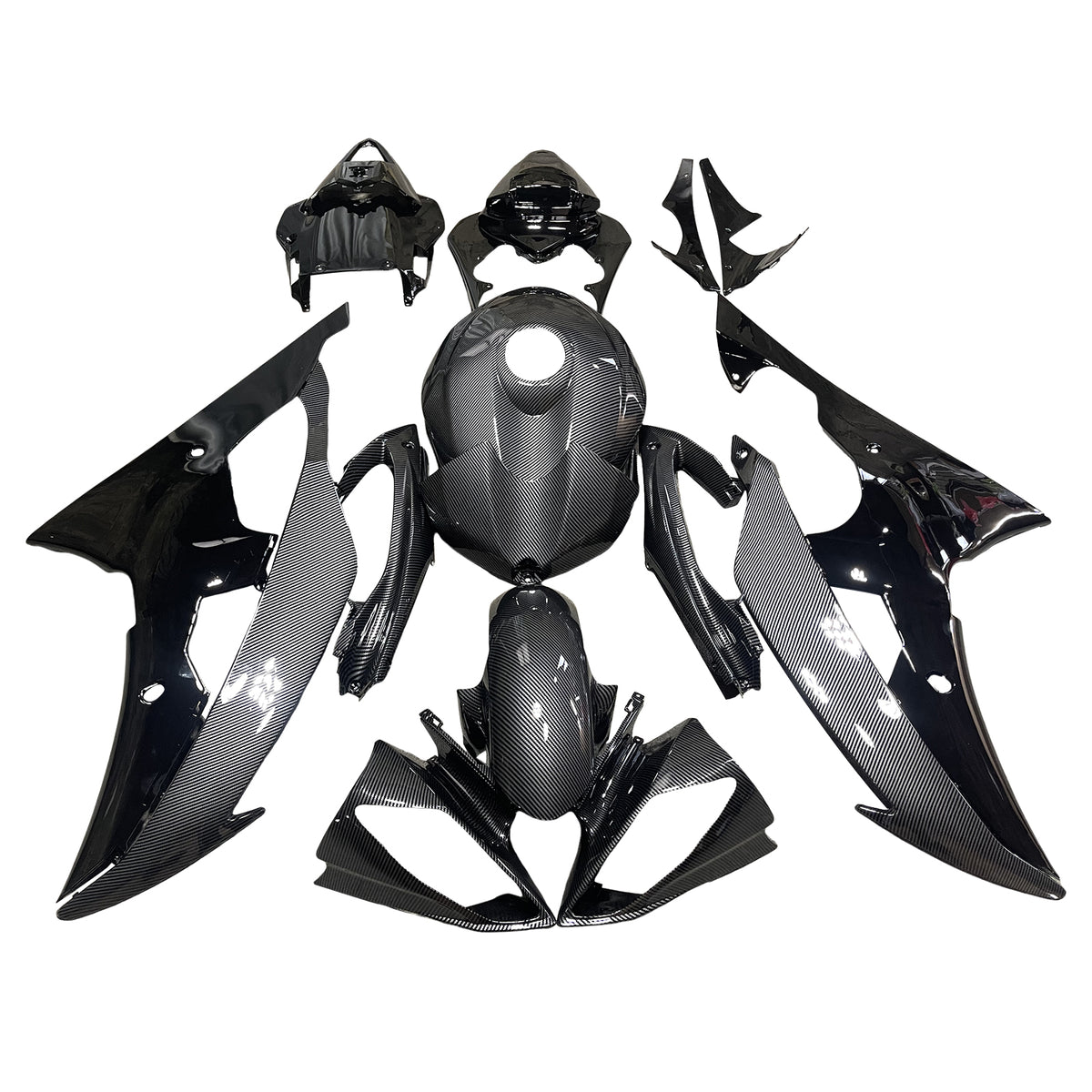 Injection Fairing Kit Bodywork Plastic ABS For Yamaha YZFR6 YZF-R6 2008-2016