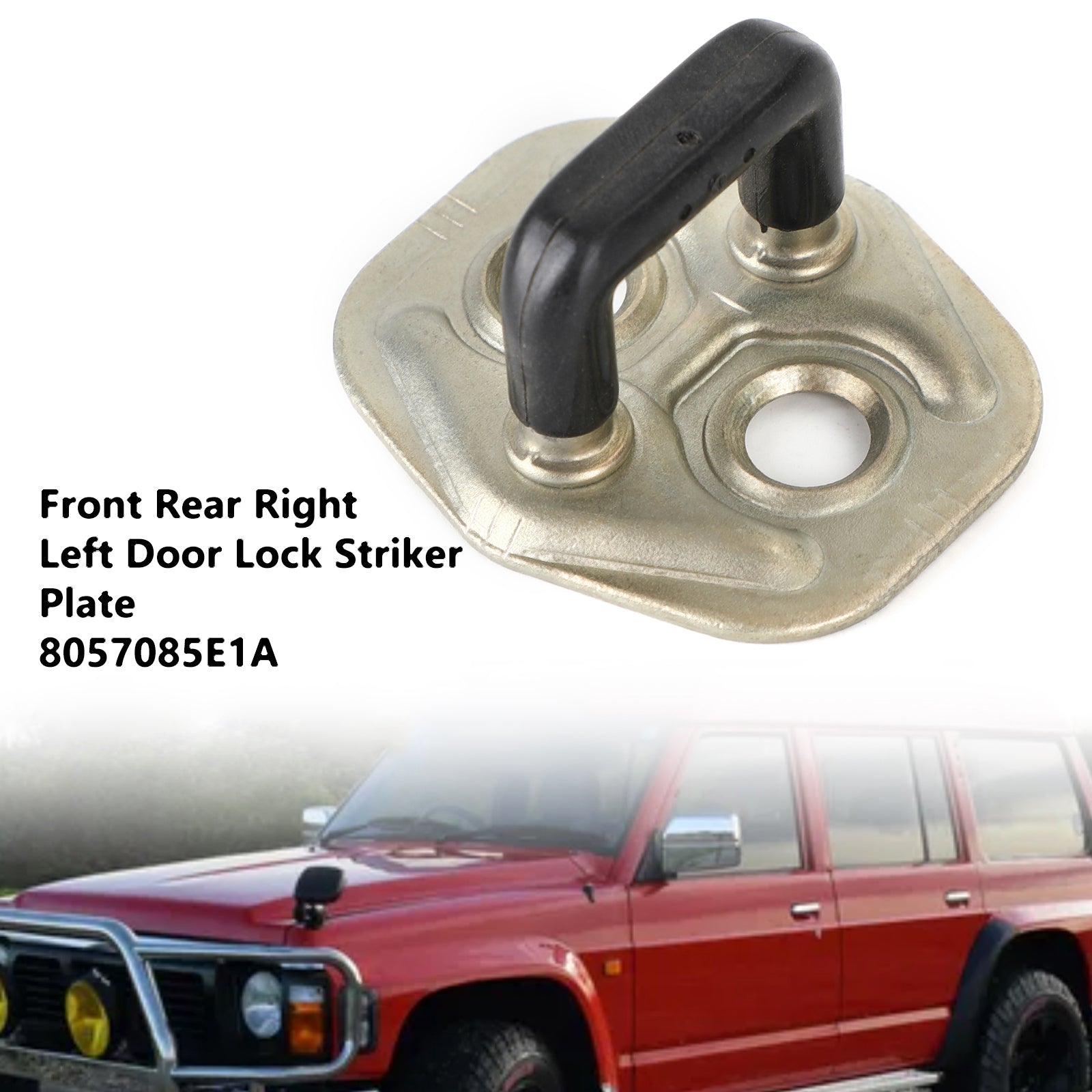 Front Rear Right Left Door Lock Striker Plate For Nissan Patrol GU Y61 2001-2011 Generic