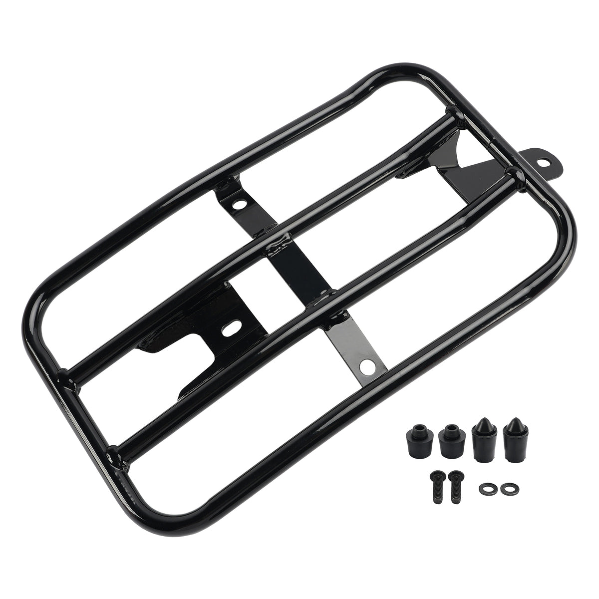 Black Solo Luggage Rack For 2025 2026 Indian Scout Classic Bobber
