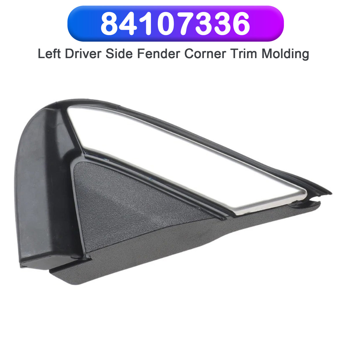 84107336 Left Driver Side Fender Corner Trim Molding for GMC Terrain 2018-2024