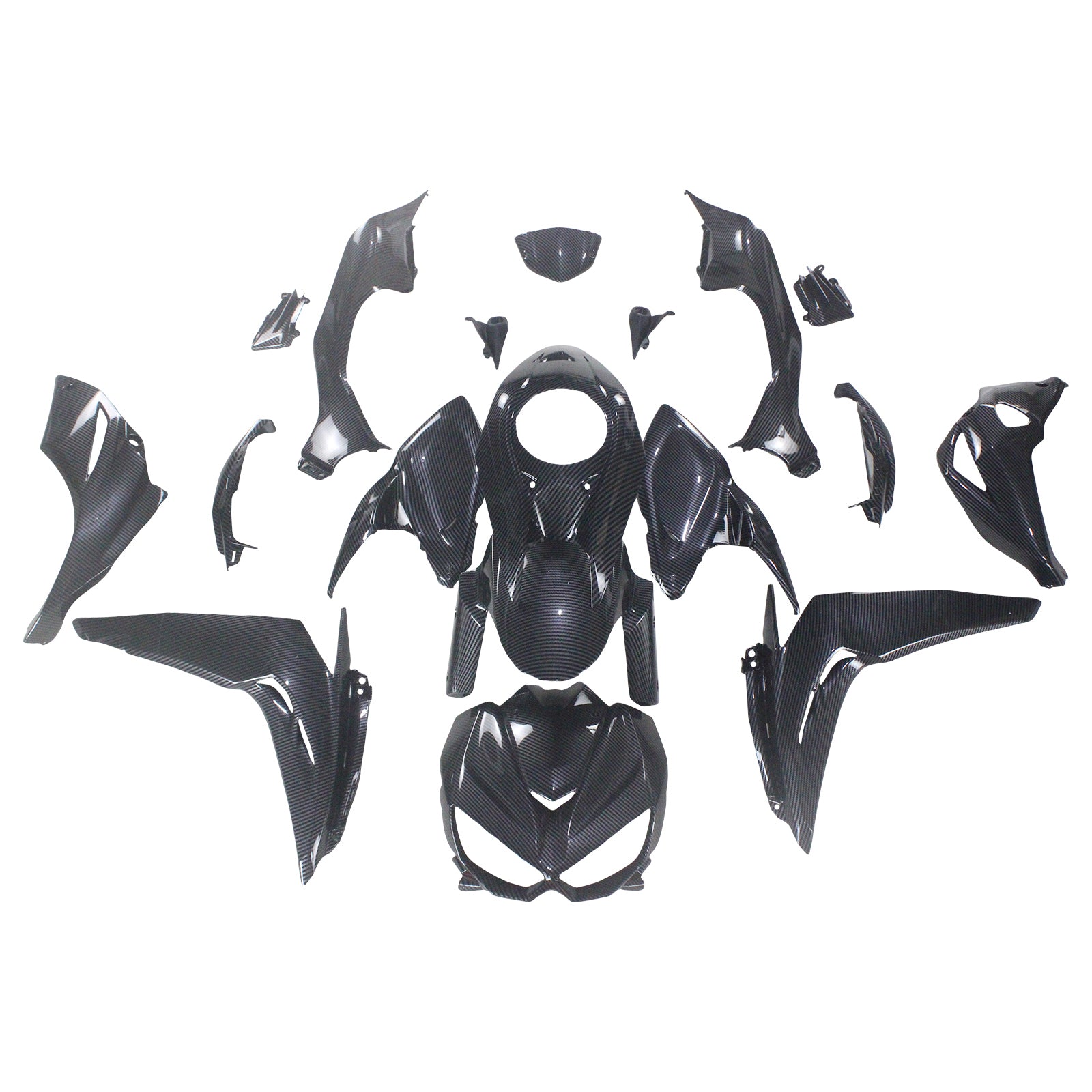 Kawasaki Z1000 2014-2017 Fairing Kit Bodywork Plastic ABS