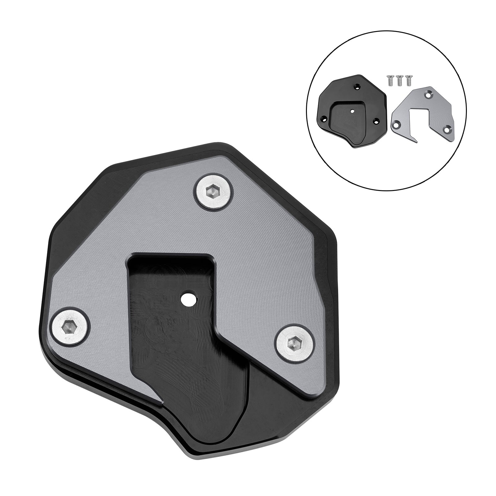 2008-2020 Suzuki GSXR1300R Kickstand Enlarge Plate Pad