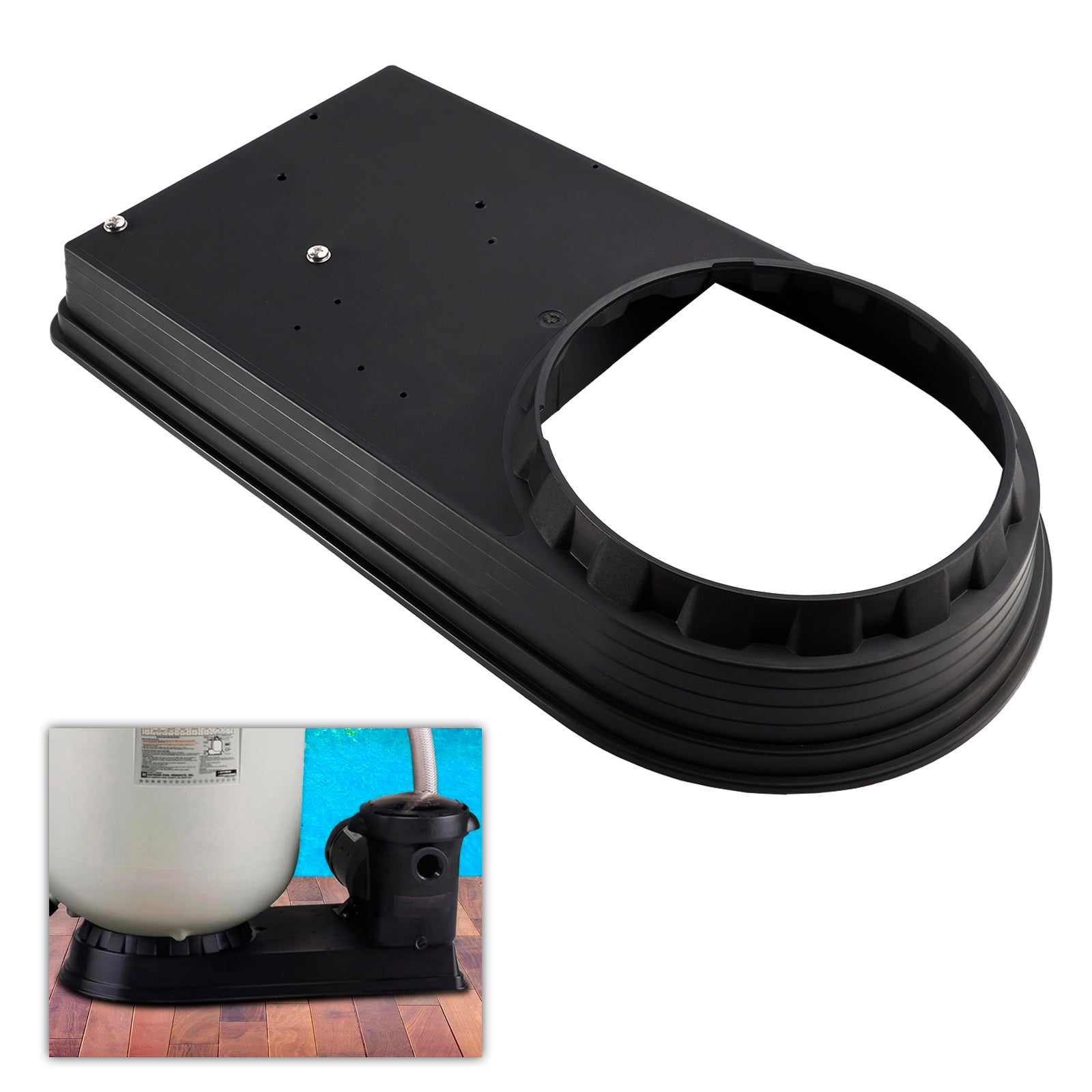 SX180K Filter Base with Screws and Washers Replacement for Hayward Sand Filter