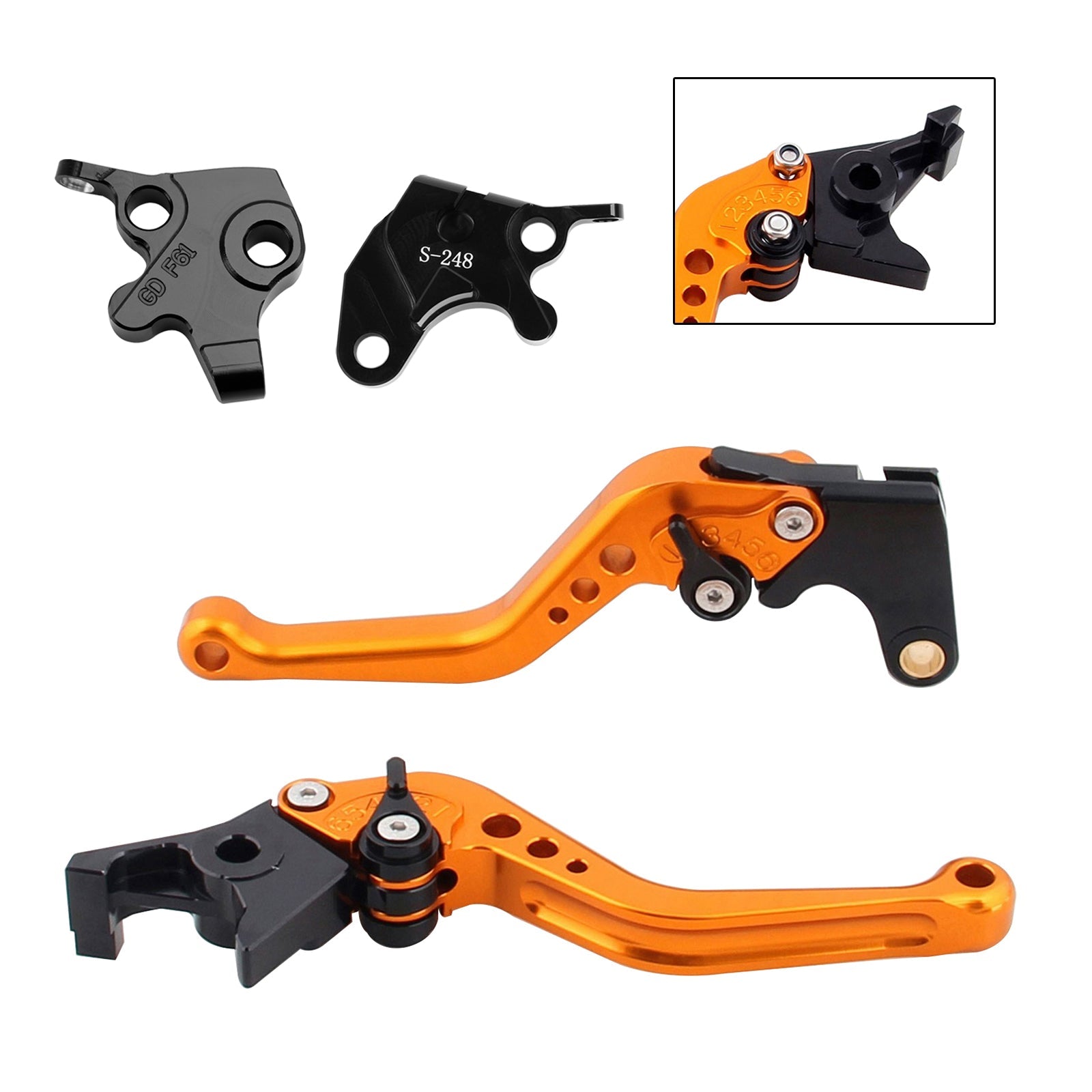 2008-2011 YAMAHA YZF R125 NEW Short Clutch Brake Lever