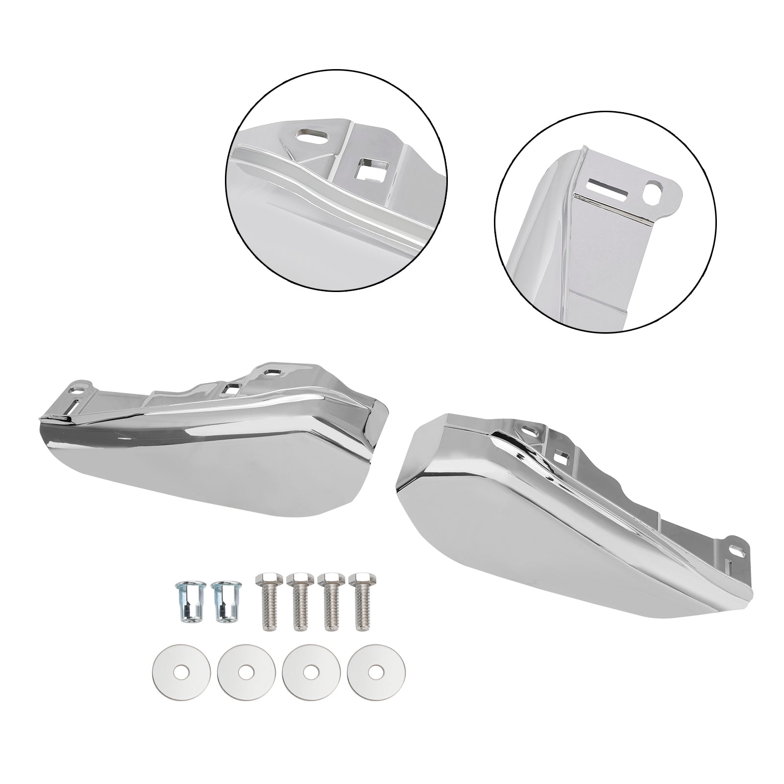 Mid-Frame Air Heat Deflector fit for Touring CVO Street Glide Road Glide 23-2024