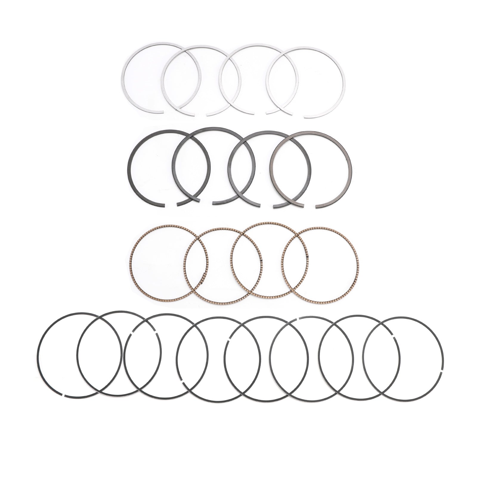 Engine Rebuild Overhaul Pistons Valves Seals Kit for Chevrolet GMC 2.4L