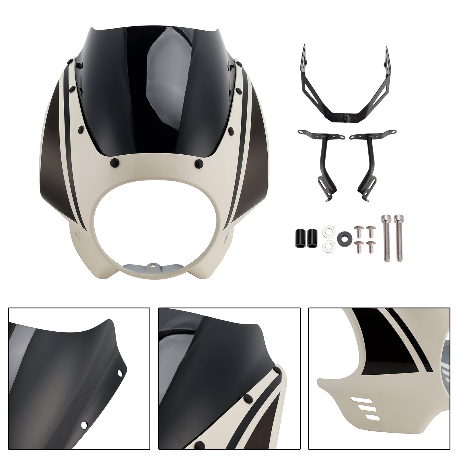 2022-2025 Yamaha XSR900 Headlight Fairing Windshield WindScreen