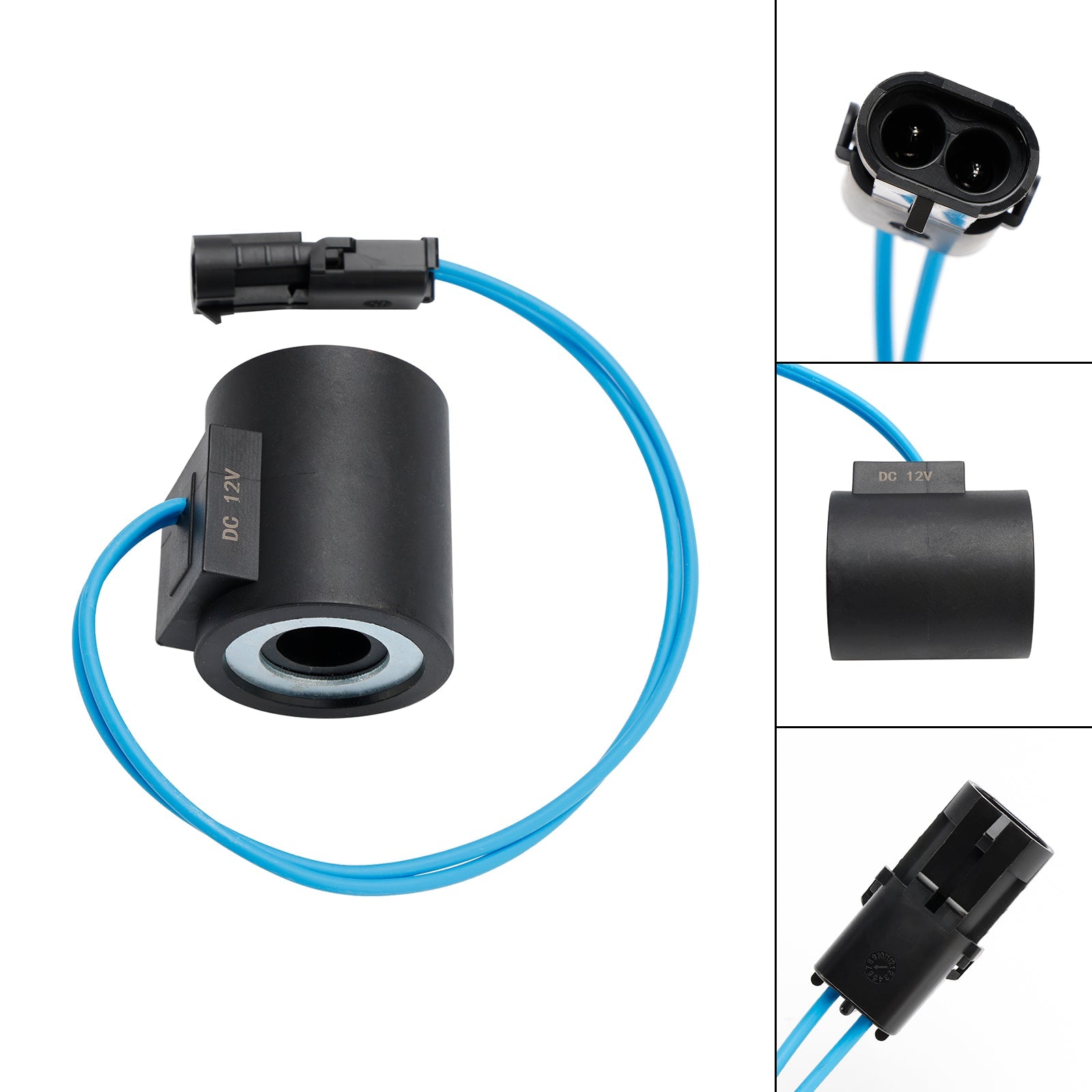 6359732 Solenoid Valve Coil For HydraForce Weatherpack Connector 12V DC Size 10