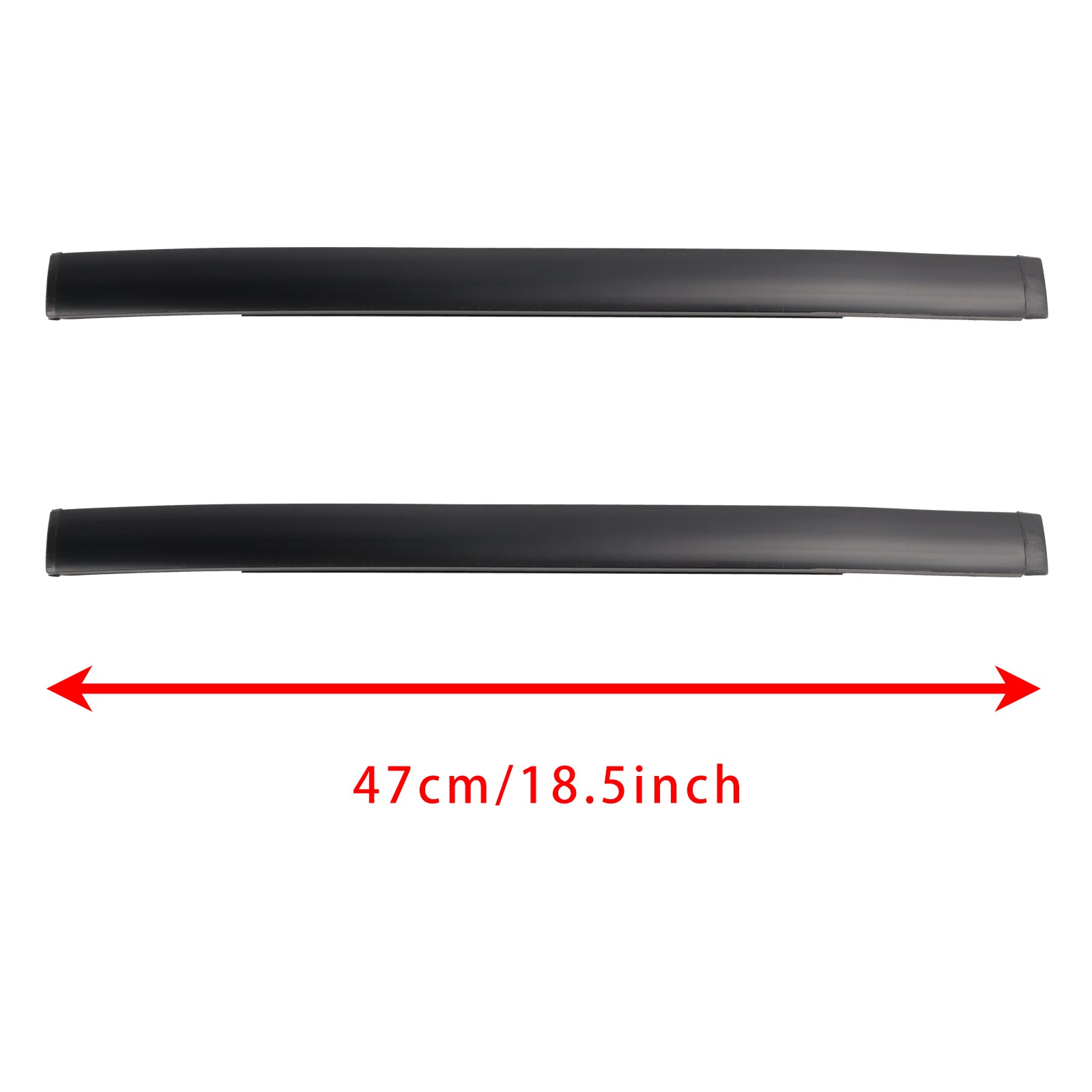 2009-2011 Toyota Venza Base 2.7L L4 - Gas, 3.5L V6 - Gas 2PCS Roof Drip Molding Trim Left & Right Side Rubber 75556-0T020