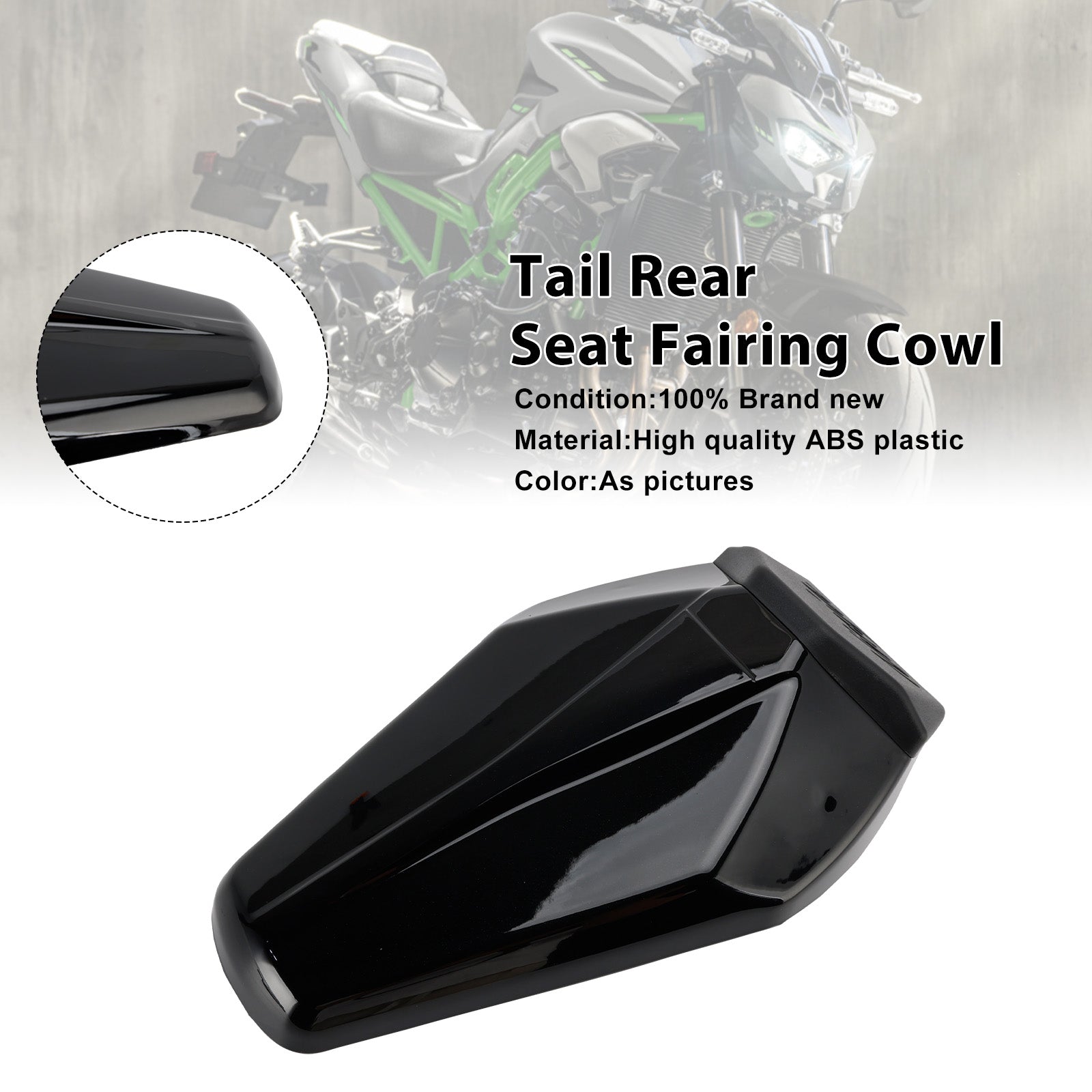 2025-2026 Kawasaki Z900 Z900SE Tail Rear Seat Fairing Cowl