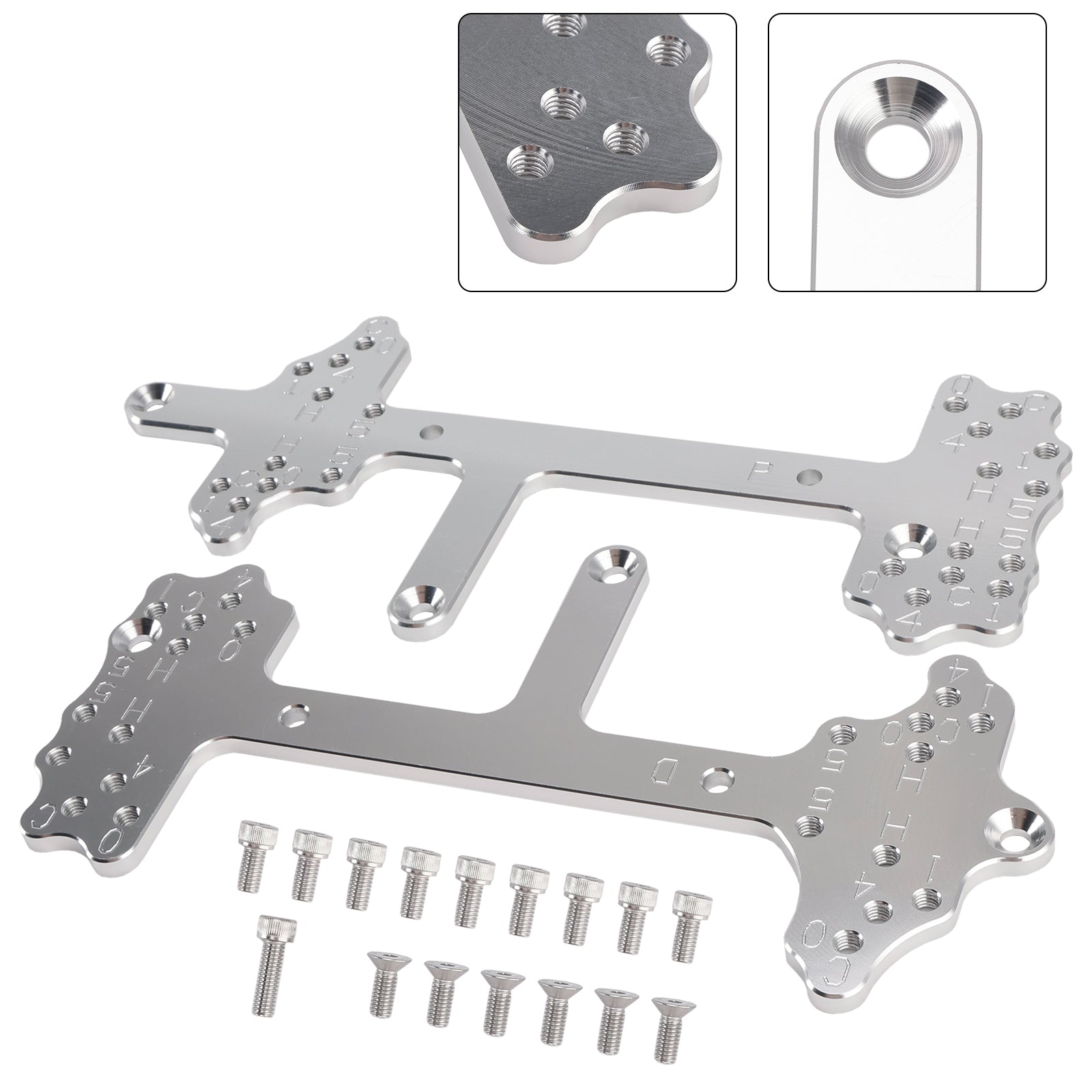 Aluminum Ignition Coil Mounting Bracket Plate 551115-01 Fit Chevy S10 LS