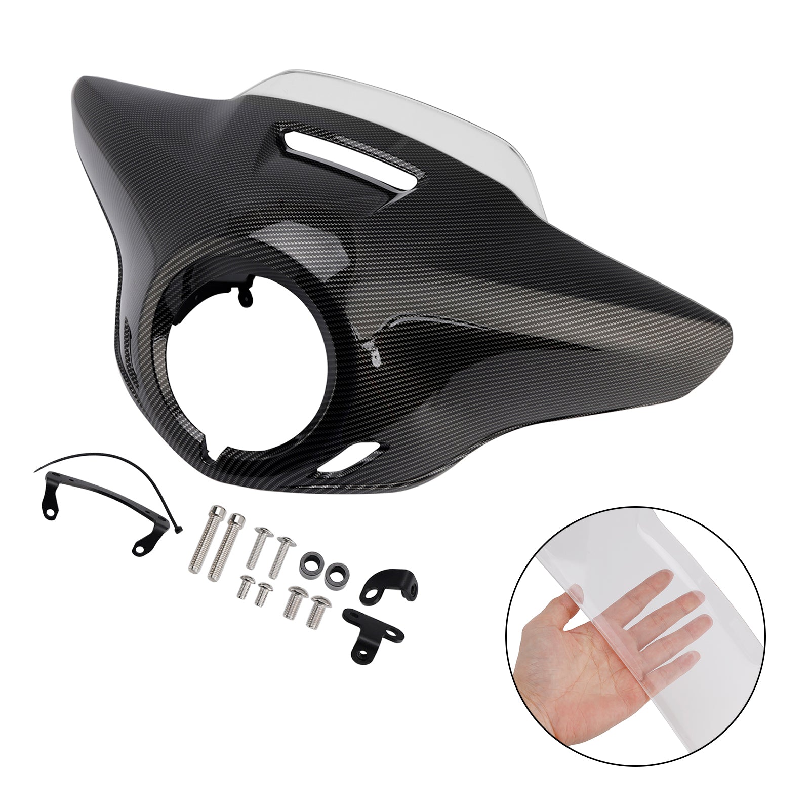 2021-2024 HONDA CM300 CM500 Windshield WindScreen Headlight Fairing