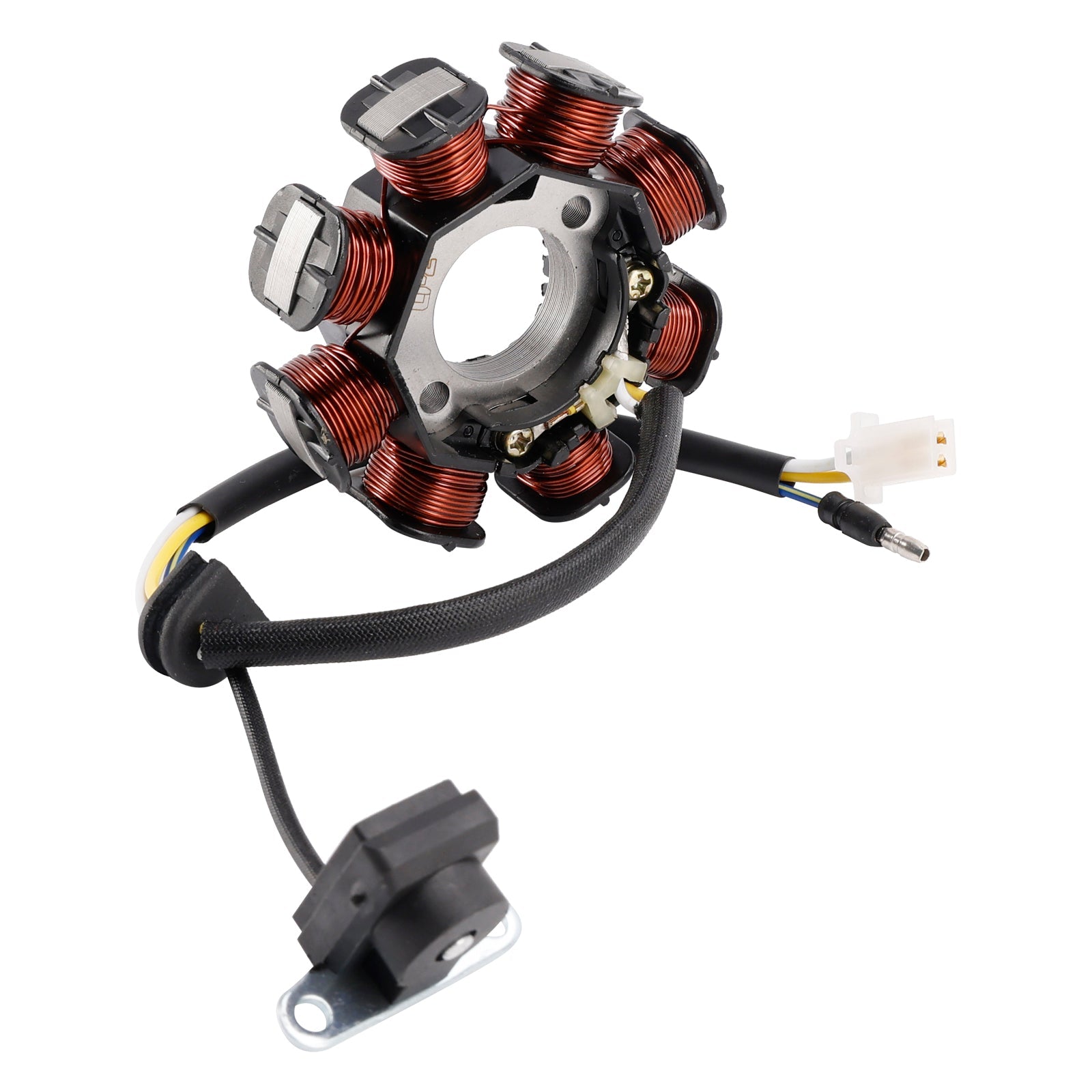 8 COIL - 3 WIRE - STATOR ASSY FOR KAWASAKI ZX 130 Xcite 2008-2010 21003-0014