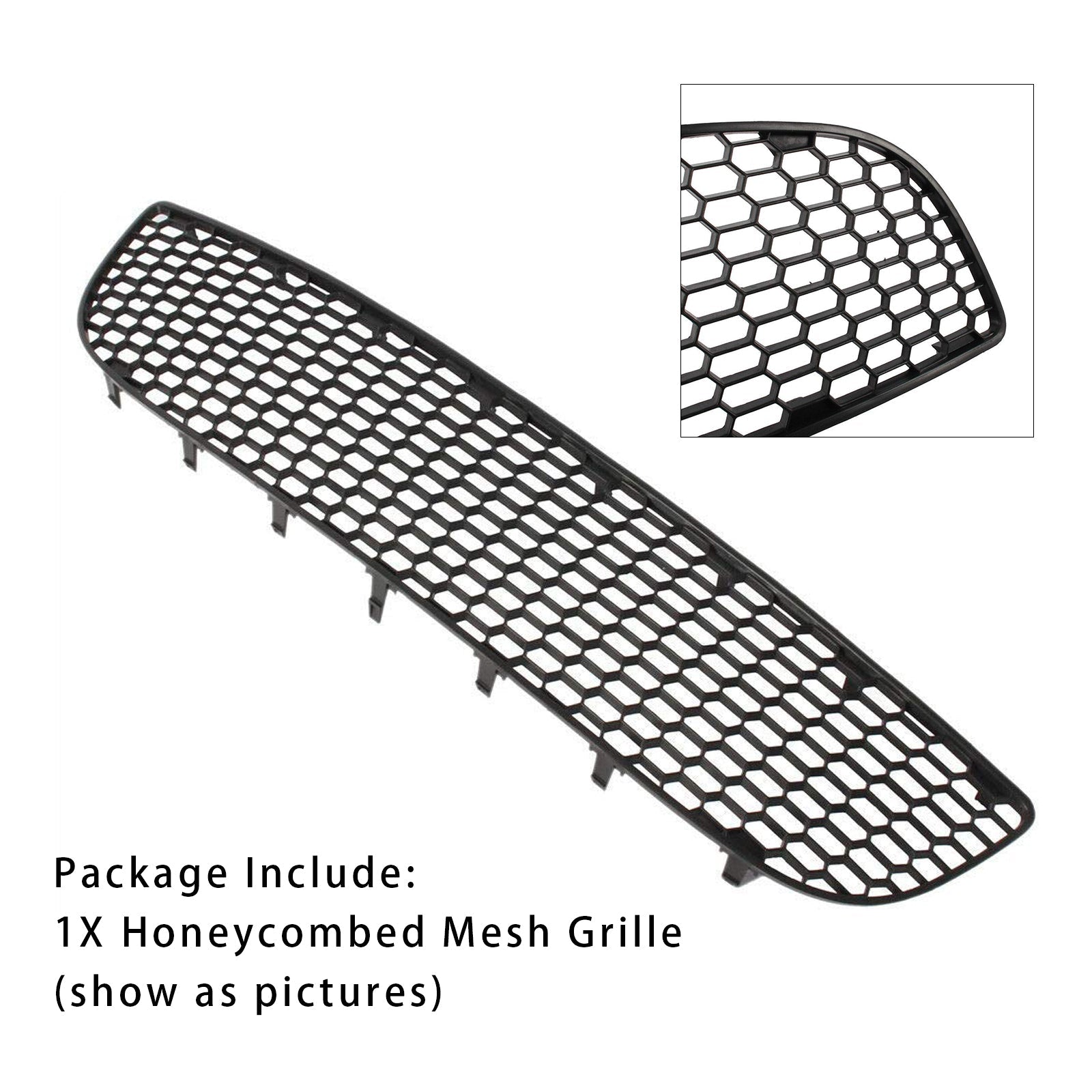 2006-2010 VW Beetle Front Lower Bumper Center Honeycombed Mesh Grille