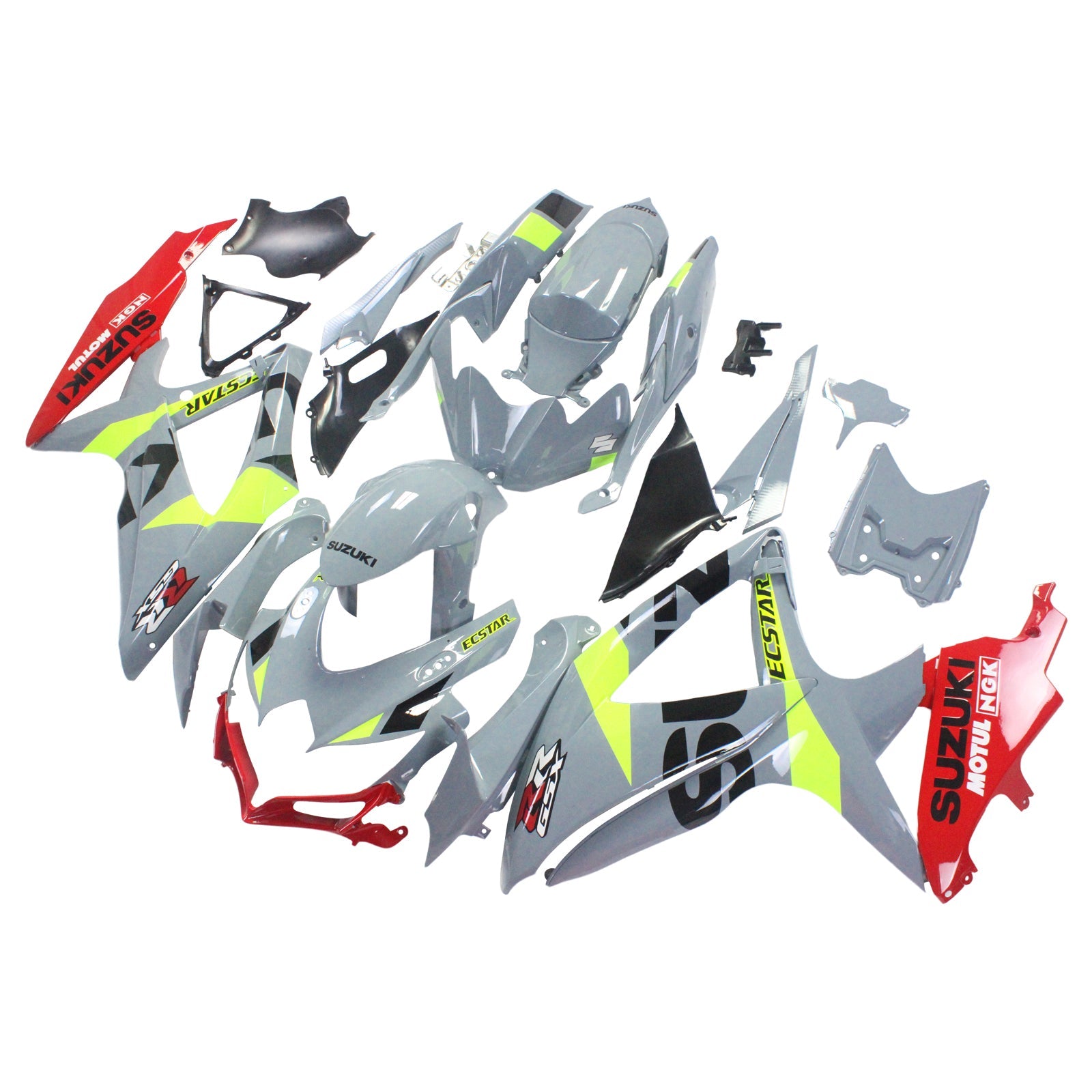 Suzuki GSXR 600/750 2008-2010 K8 Fairing Kit Bodywork Plastic ABS