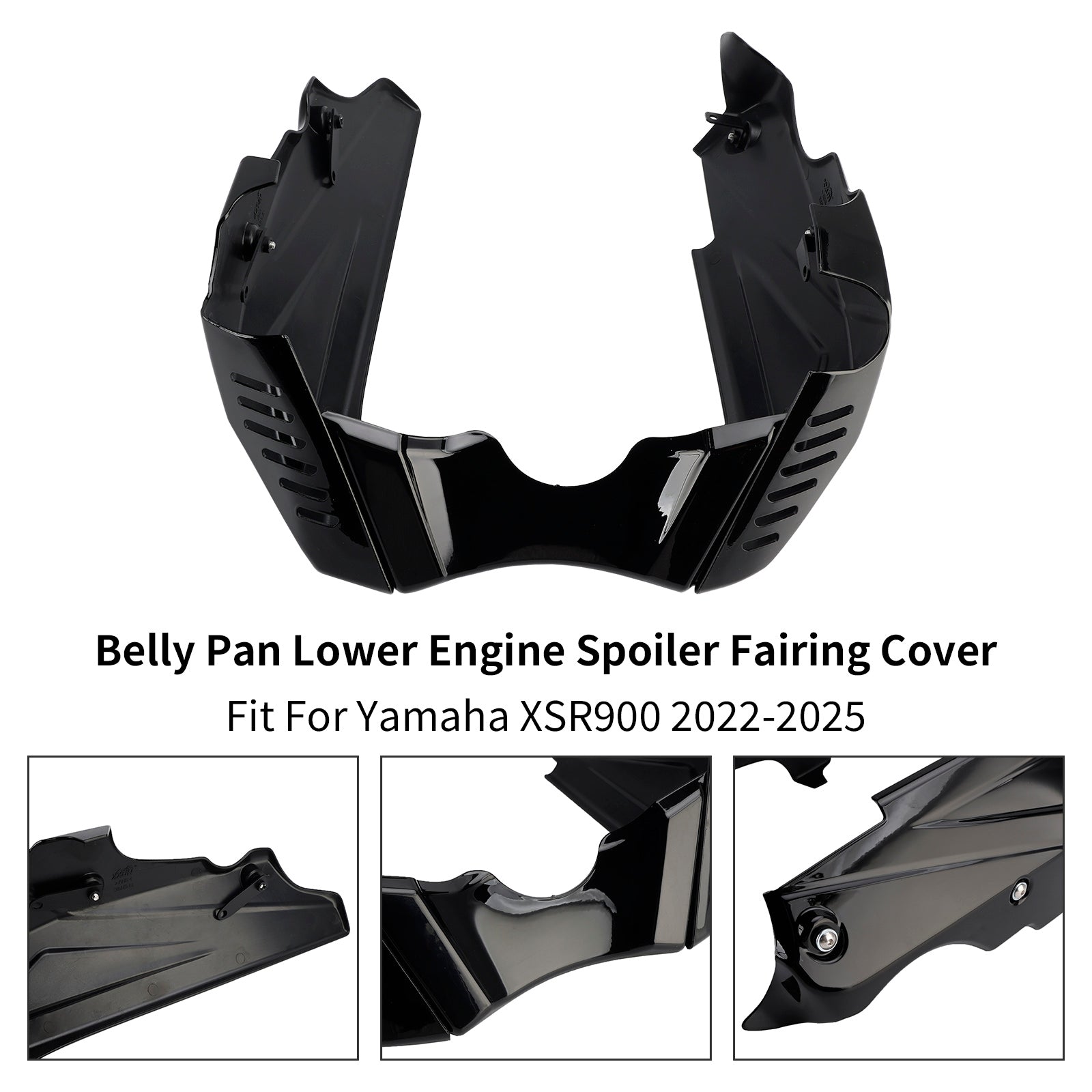 2022-2025 Yamaha XSR900 Belly Pan Lower Engine Spoiler Fairing Cover
