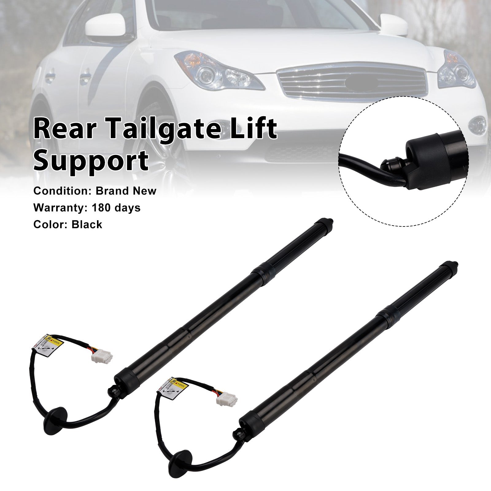 2PCS Rear Electric Tailgate Strut 905603FY0A Fit Infiniti EX35 FX35 FX50 QX70