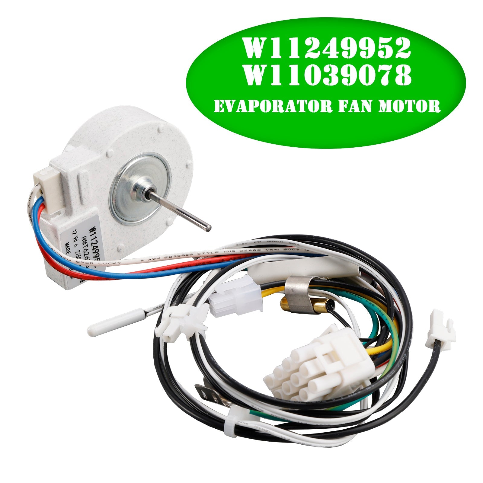 W11249952 W11039078 Evaporator Fan Motor for KitchenAid Maytag Refrigerator