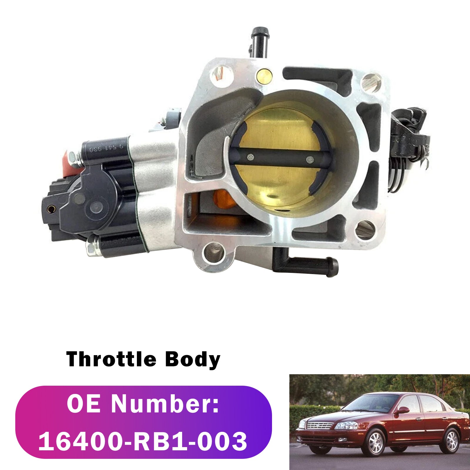 2001 Hyundai Santa Fe 2.4L 2351CC l4 GAS DOHC Naturally Aspirated Throttle Body 35100-37300