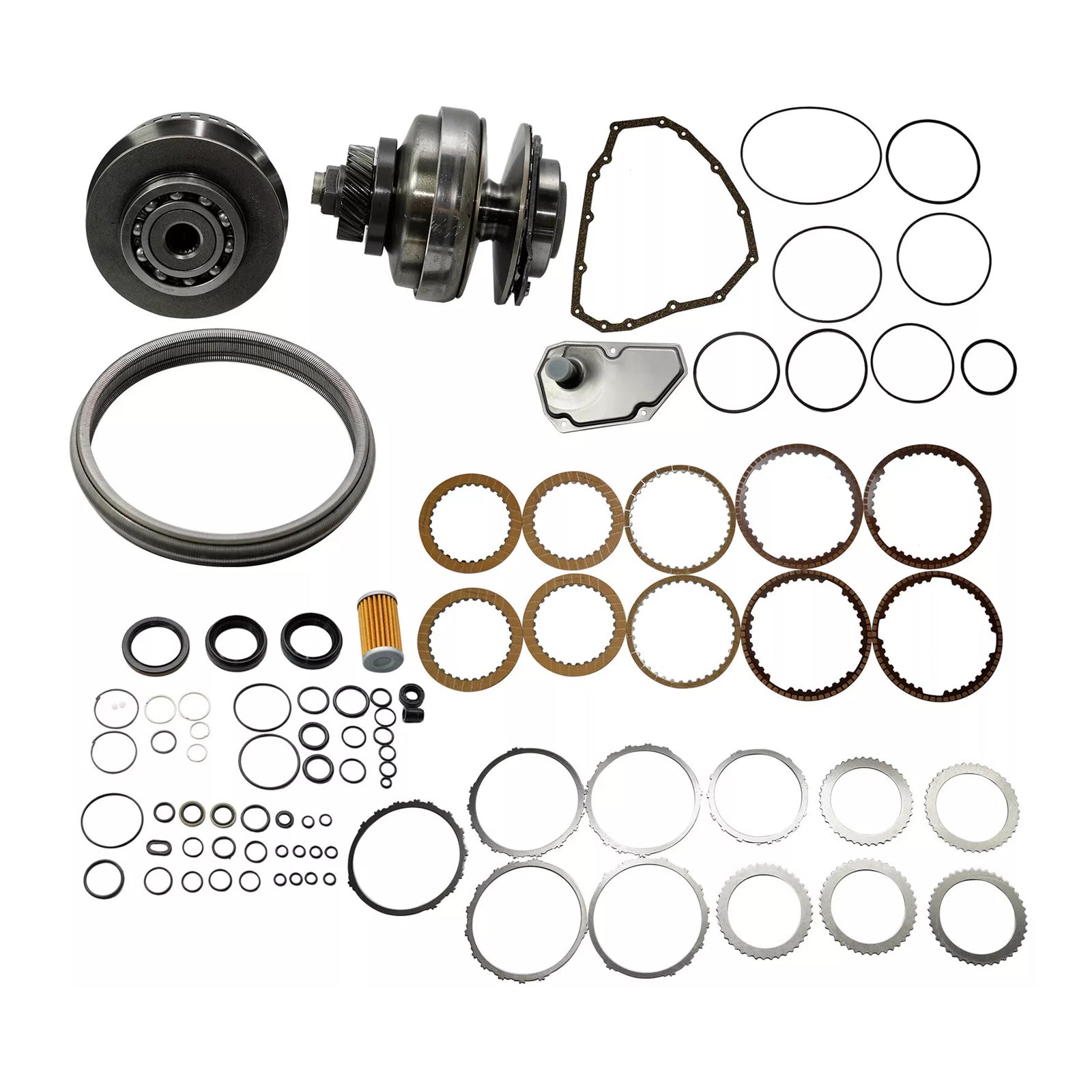 2011-2015 SUZUKI WAGON R L3 0.7L Transmission Master Rebuild Kit & Pulley W/ Belt JF015E RE0F11A 29T