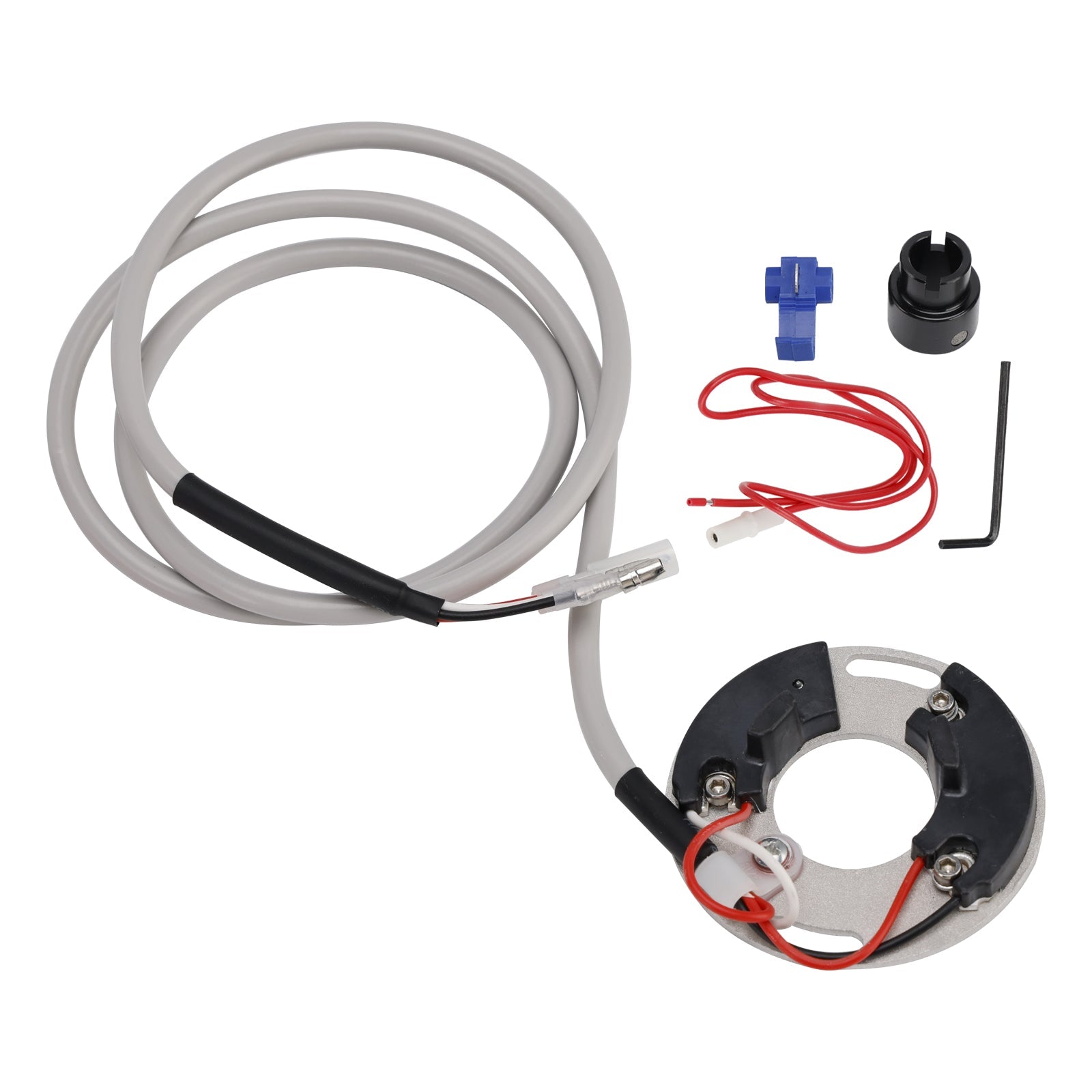 Ignition Points Plate Assy For Moto Guzzi V35 350 V50 500 V65 650 1977 - 1992