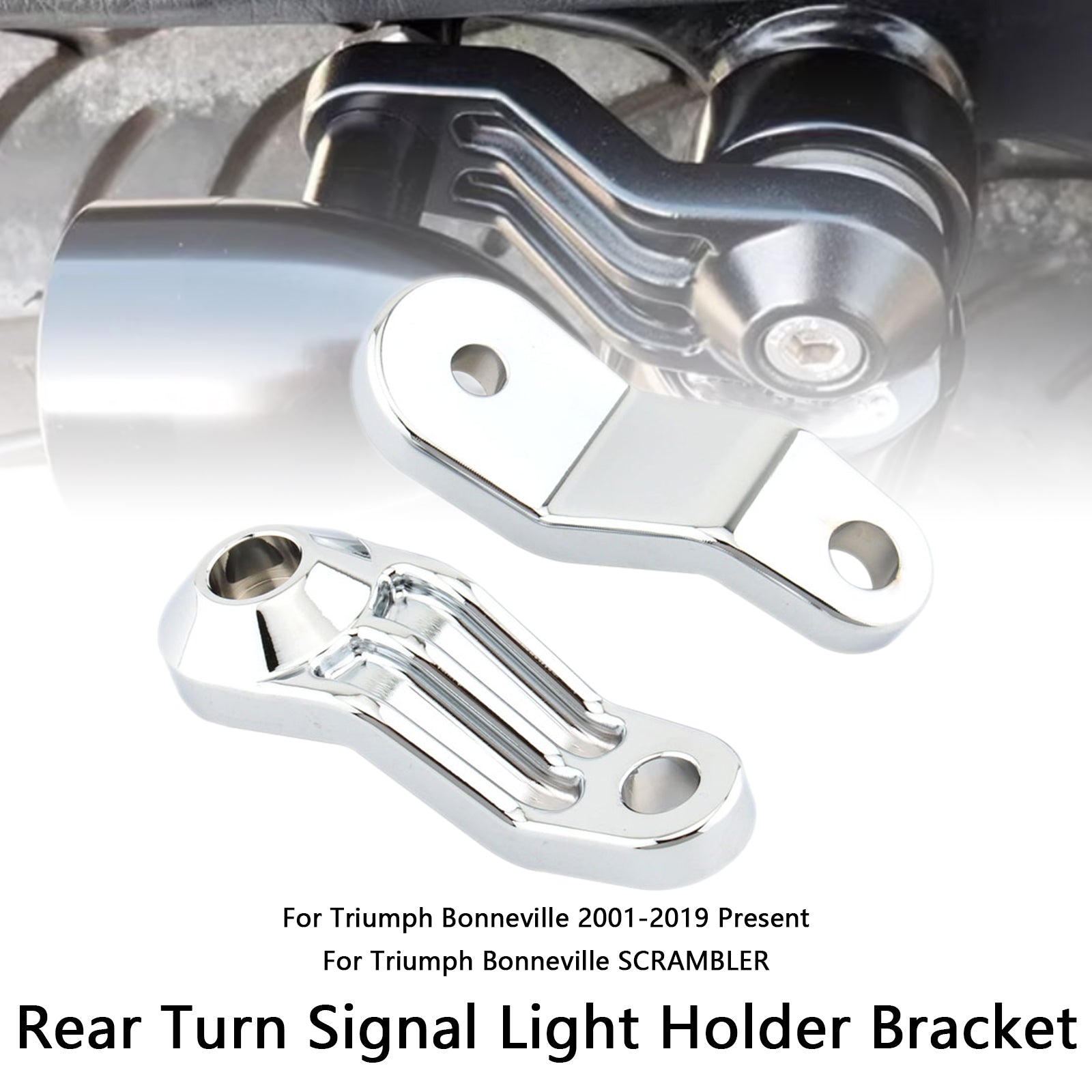 Rear Turn Signal Light Holder Bracket For Bonneville SE T100 T120