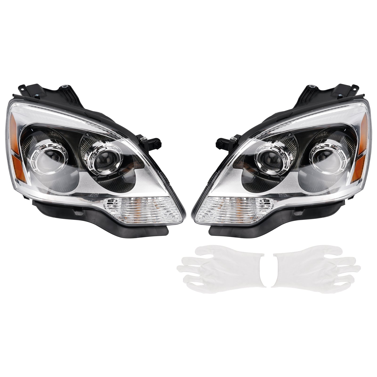 2007-2012 For GMC Acadia Left+Right HID Headlight 22938888 22938889