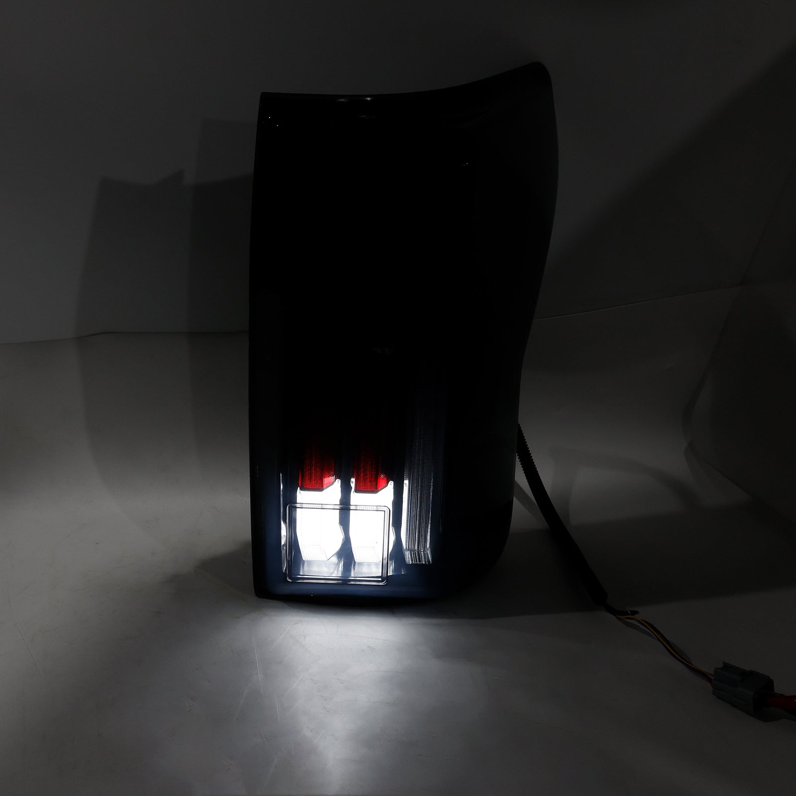 2007-2013 For Toyota Tundra Left+Right LED Tail Lights Black Housing Smoked Lens