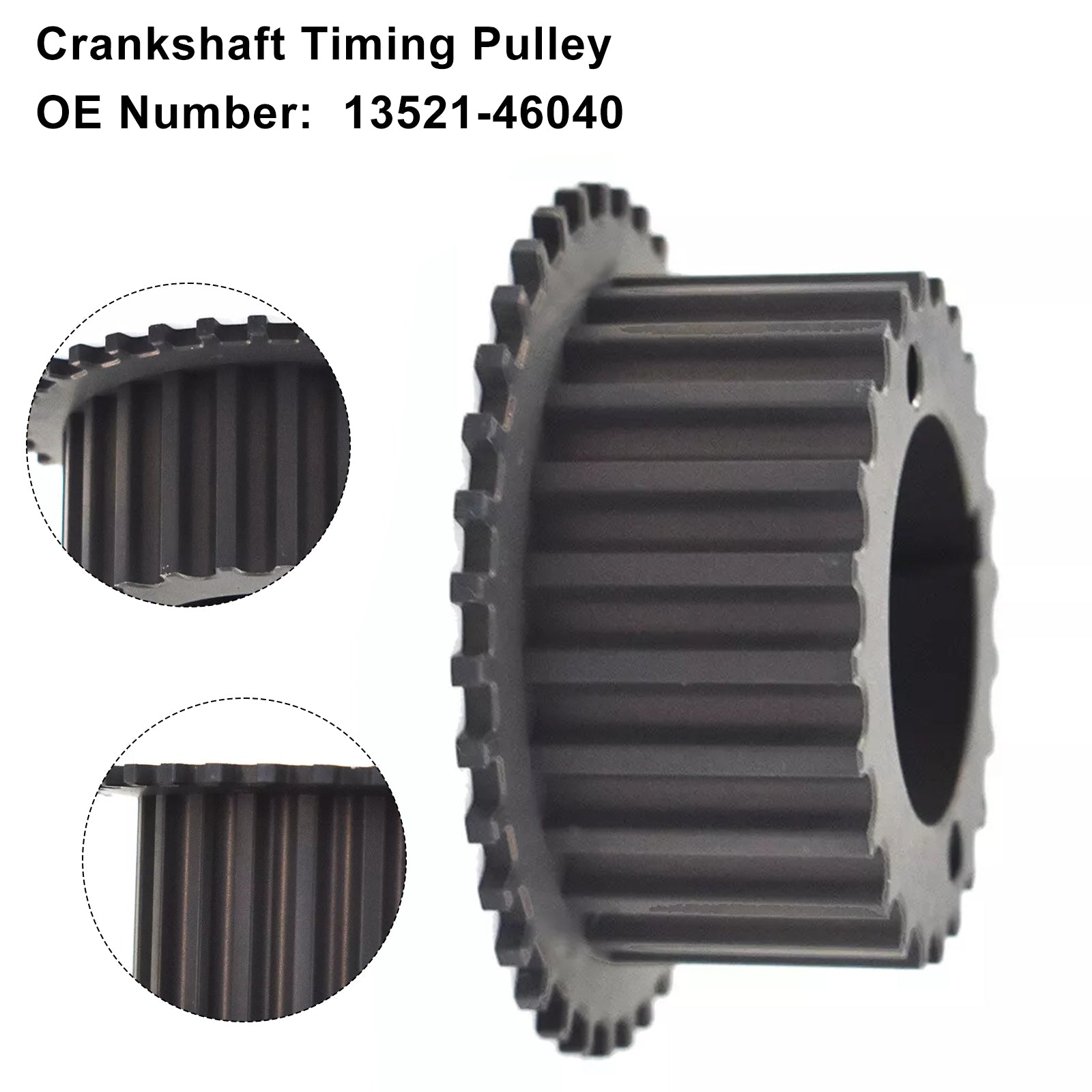 Crankshaft Timing Pulley 13521-46040 For Lexus GS300 IS300 Supra 3.0L 1995-2005