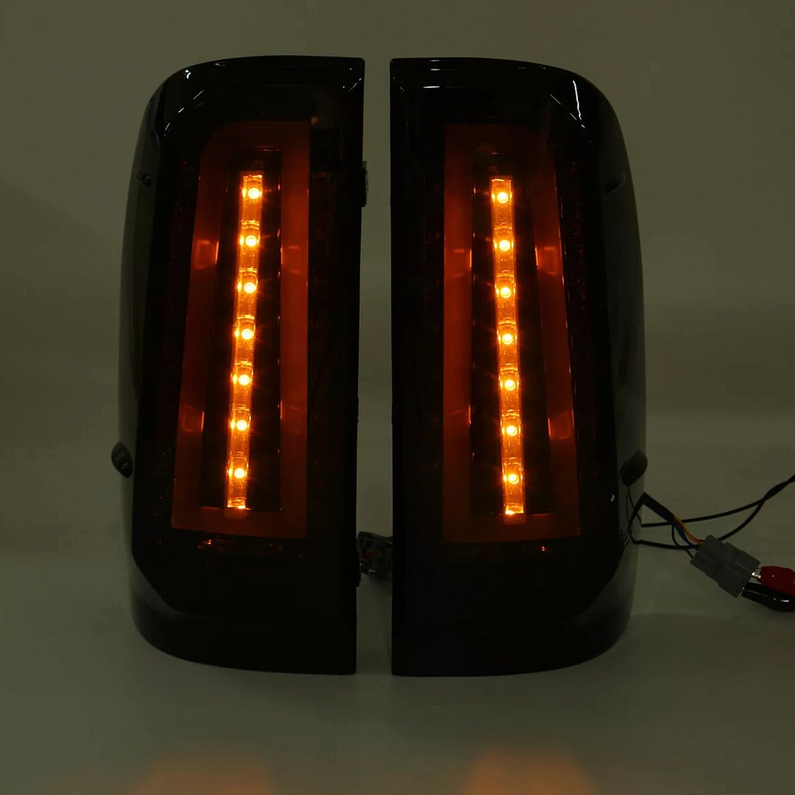 2012-2014 Toyota Hilux Vigo KUN26 SR SR5 Workmate Rear LED Tail Light Lamp Pair Smoke