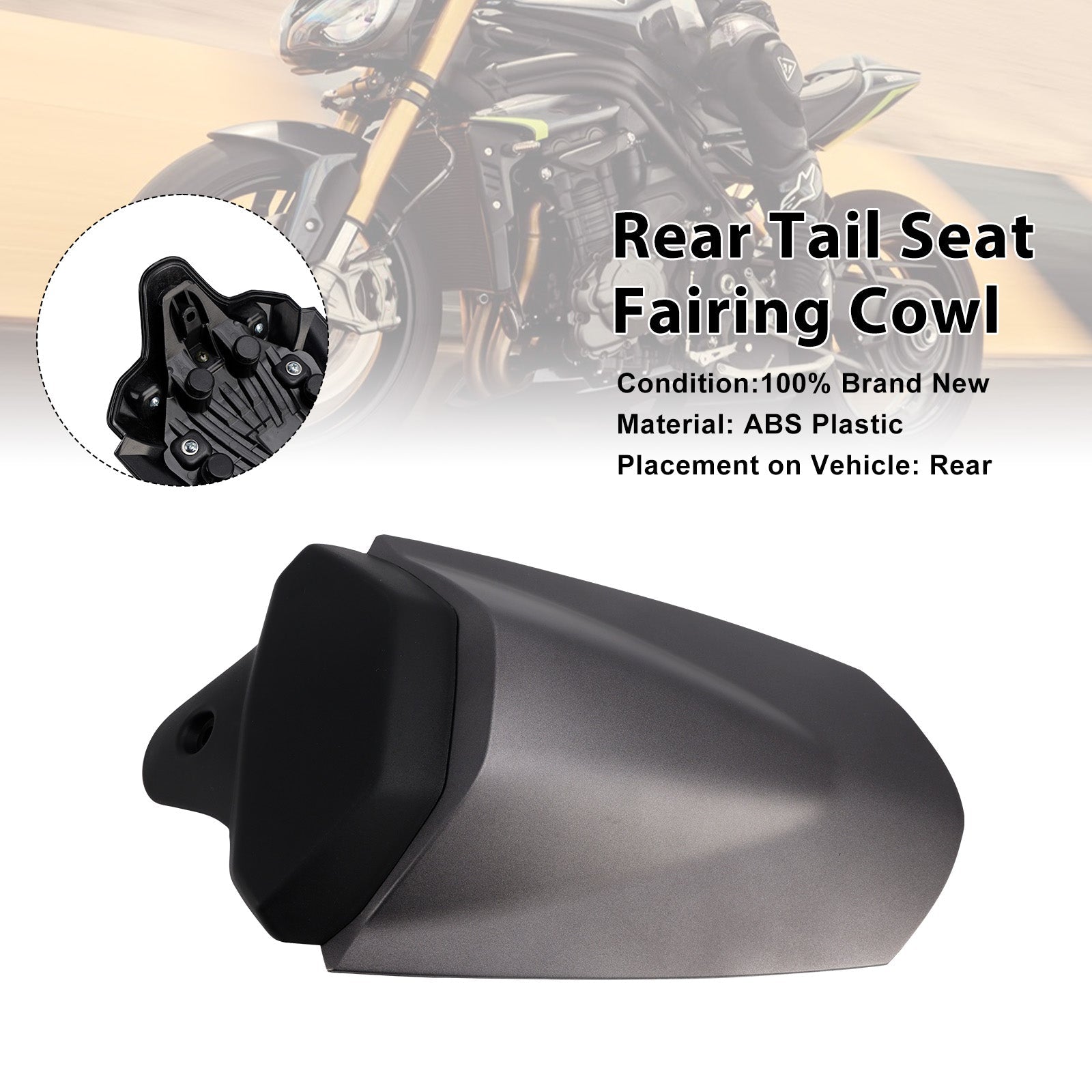 2025-2026 For Speed Triple 1200 RS Rear Tail Seat Fairing Cowl Cover
