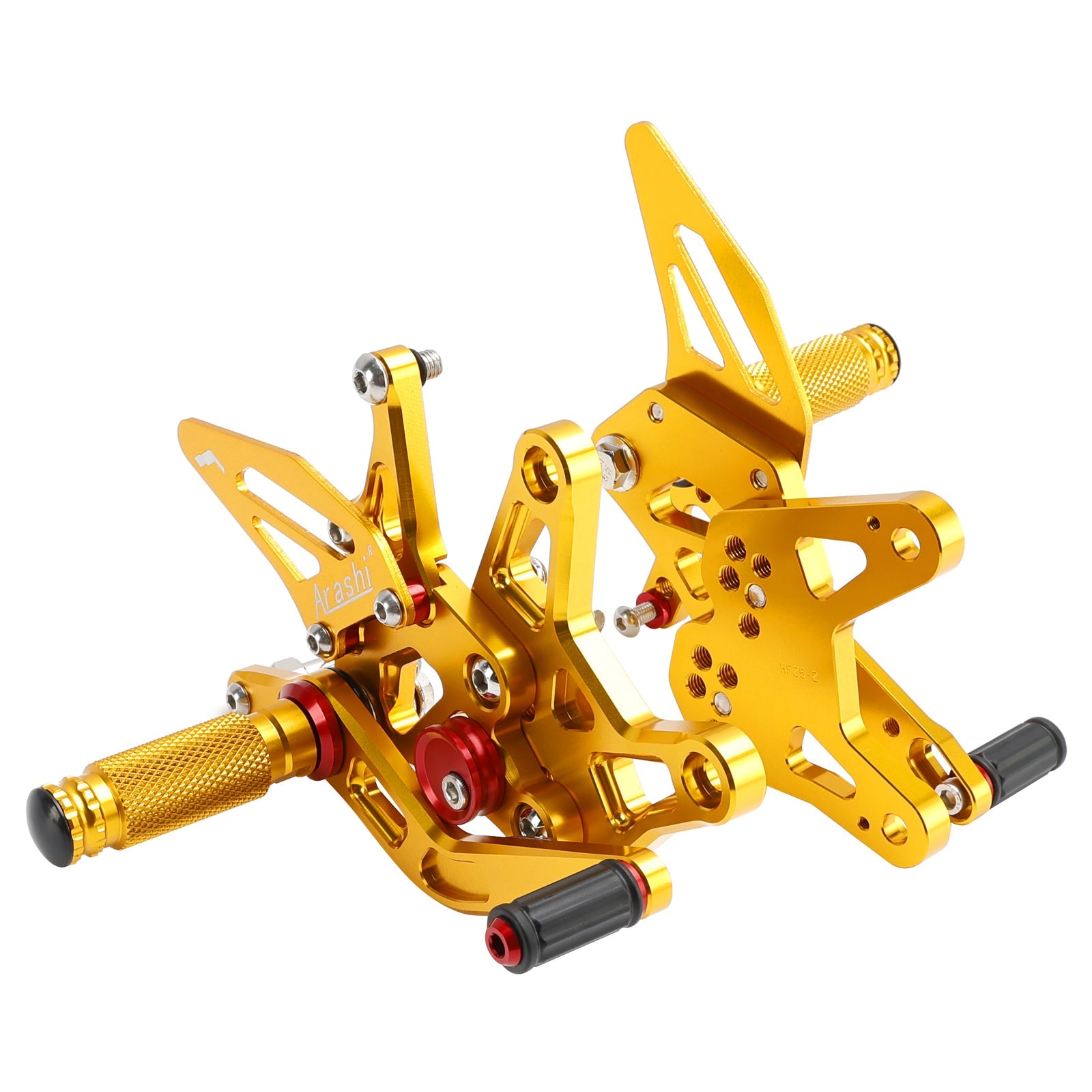 ALUMINUM ADJUSTABLE REAR SET REARSET FOR KAWASAKI ZX636 NINJA ZX-6R 2024 2025