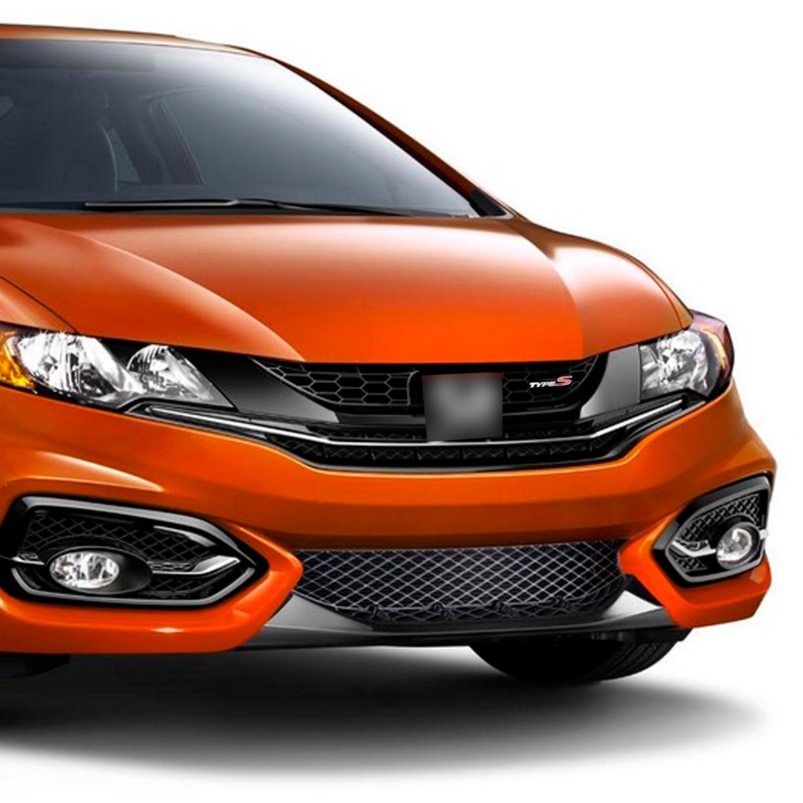 Front Grille TYPE-S Emblem Decal Badge for Honda