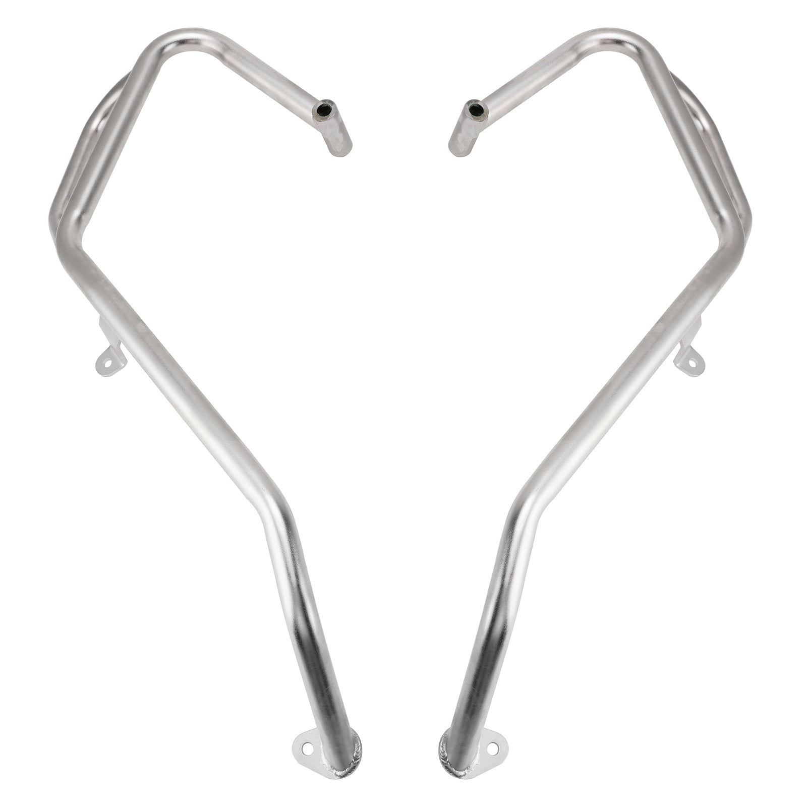 2025+ Honda X-Adv 750 Upper Lower Kit Engine Guard Frame Crash Bar Silver